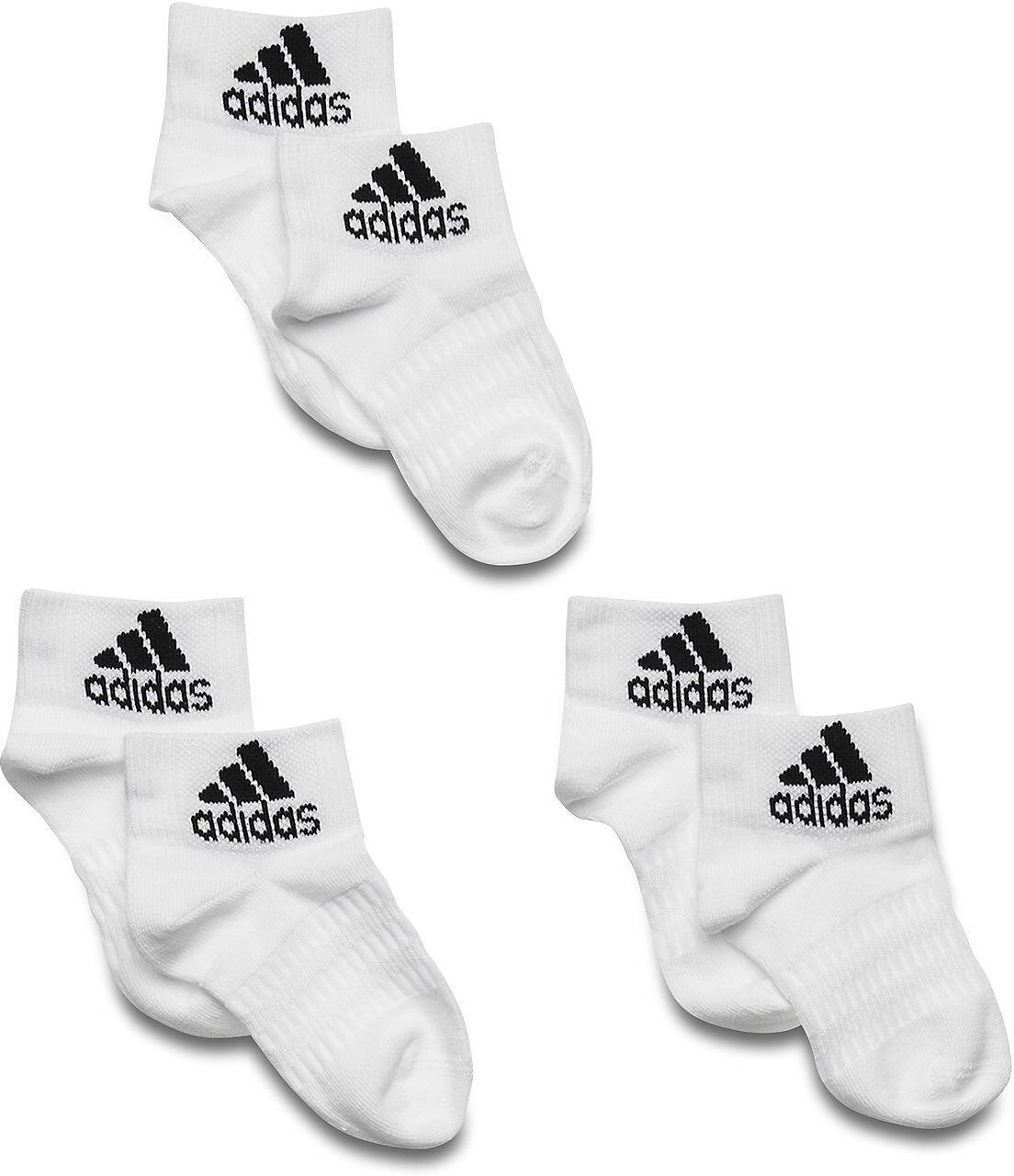 adidas Performance Light Ank 3Pp Night & Underwear Socks Hvit Adidas Performance