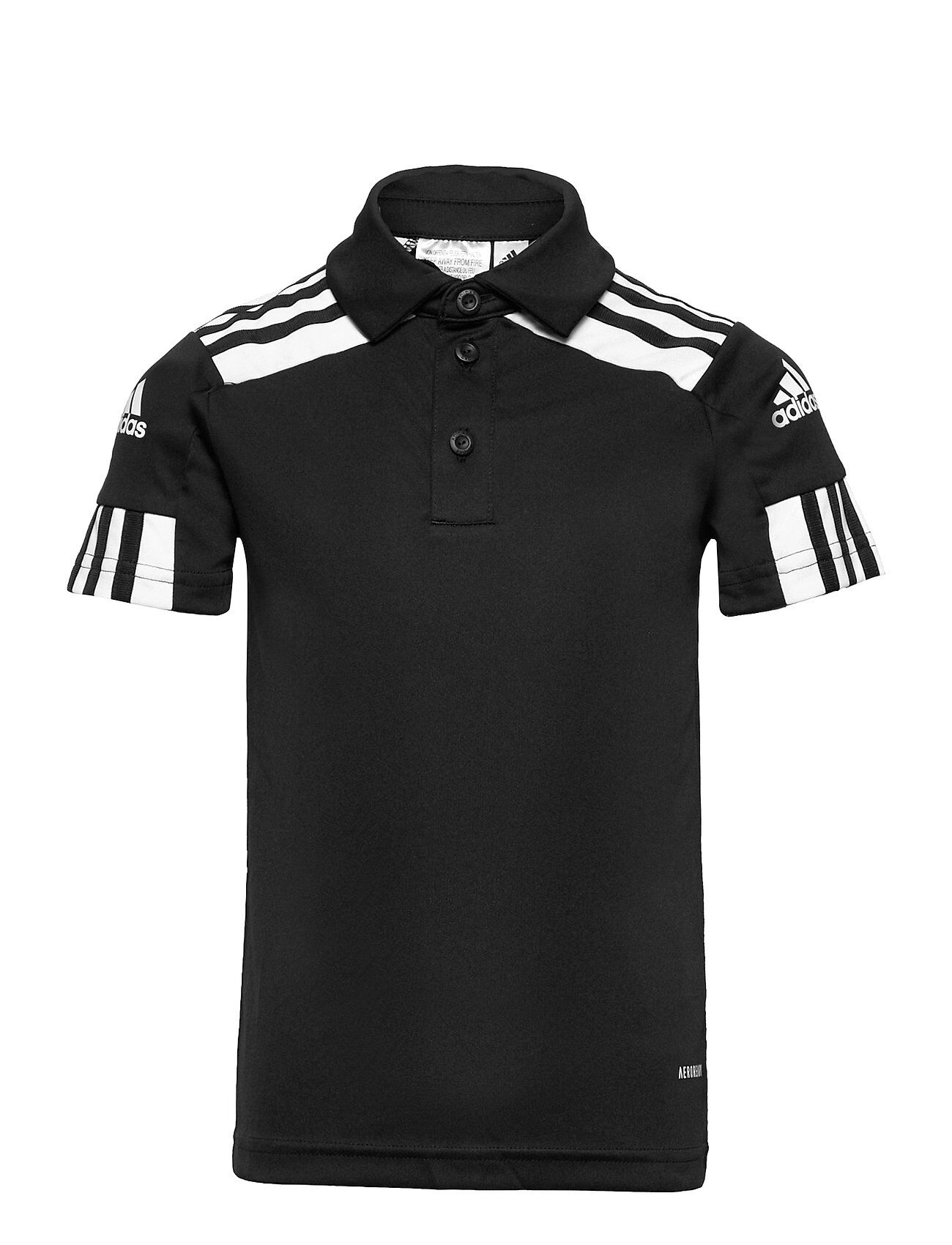 adidas Performance Sq21 Polo Y T-shirts Polo Shirts Short-sleeved Polo Shirts Svart Adidas Performance