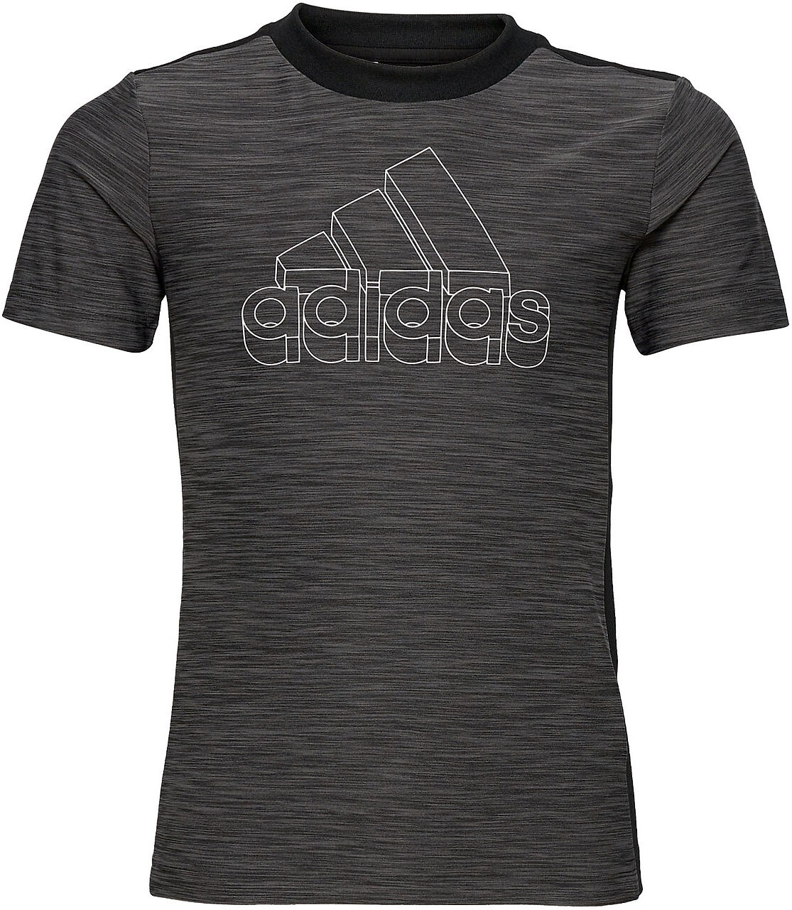 adidas Performance Aeroready Heather Tee T-shirts Short-sleeved Grå Adidas Performance