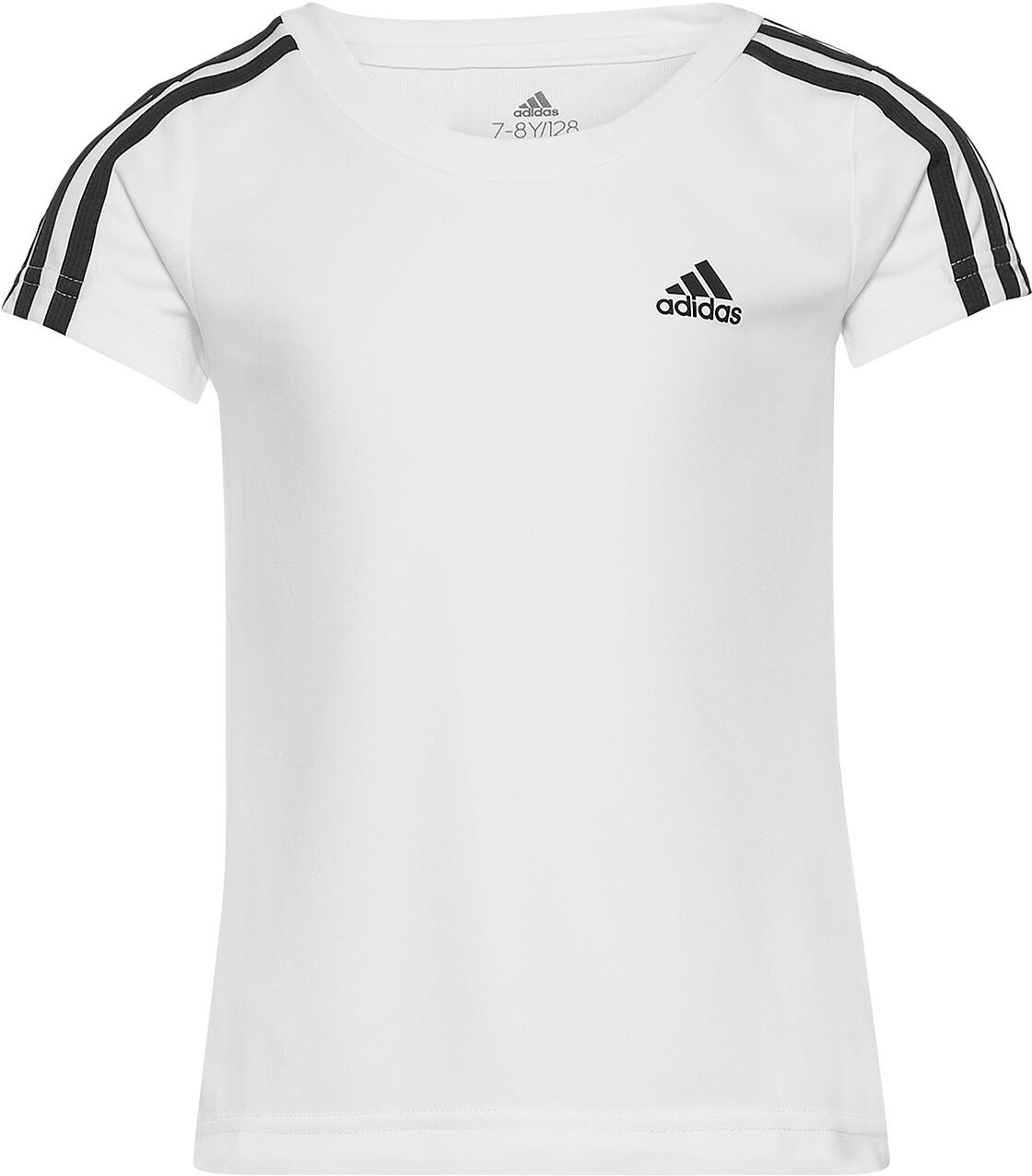 adidas Performance Designed To Move 3-Stripes Tee W T-shirts Short-sleeved Hvit Adidas Performance