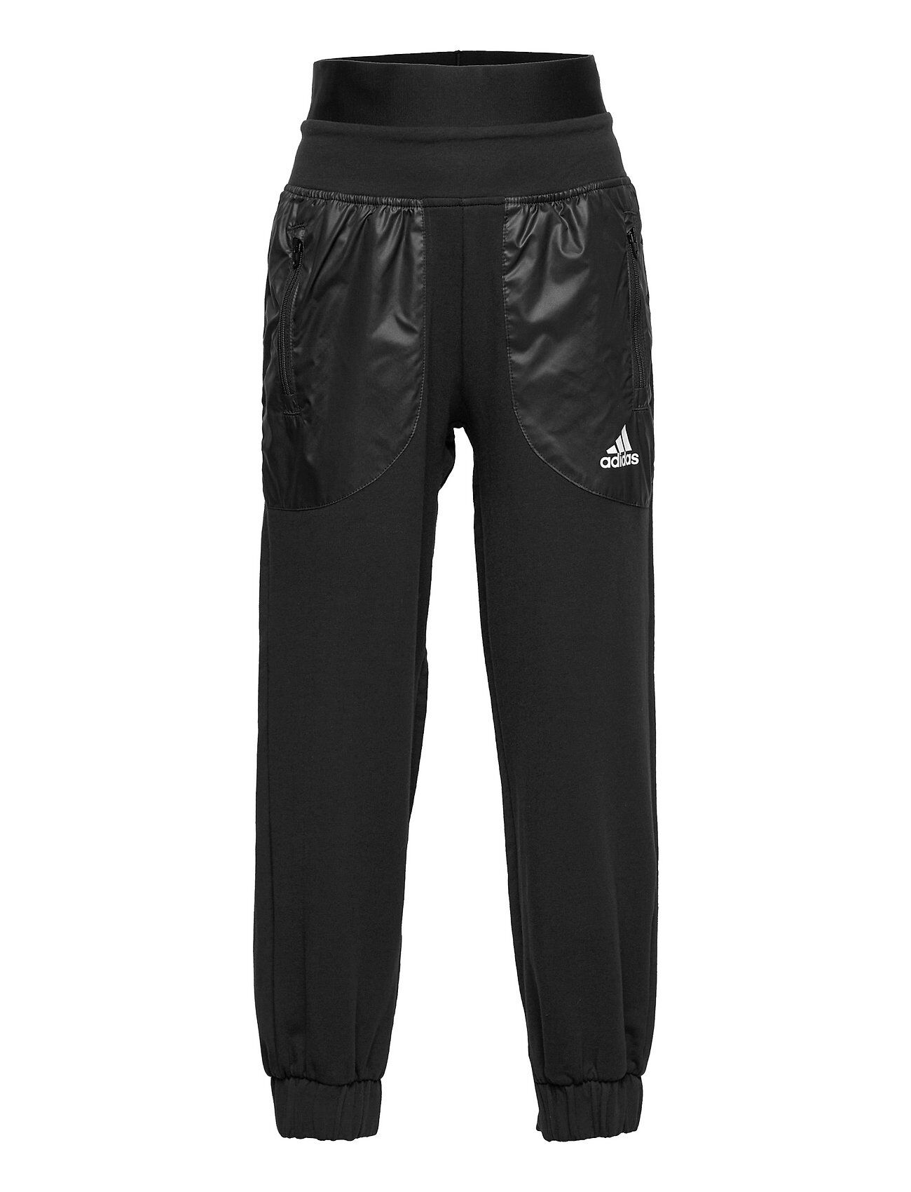 adidas Performance Relaxed Cotton Pants W Joggebukser Pysjbukser Svart Adidas Performance