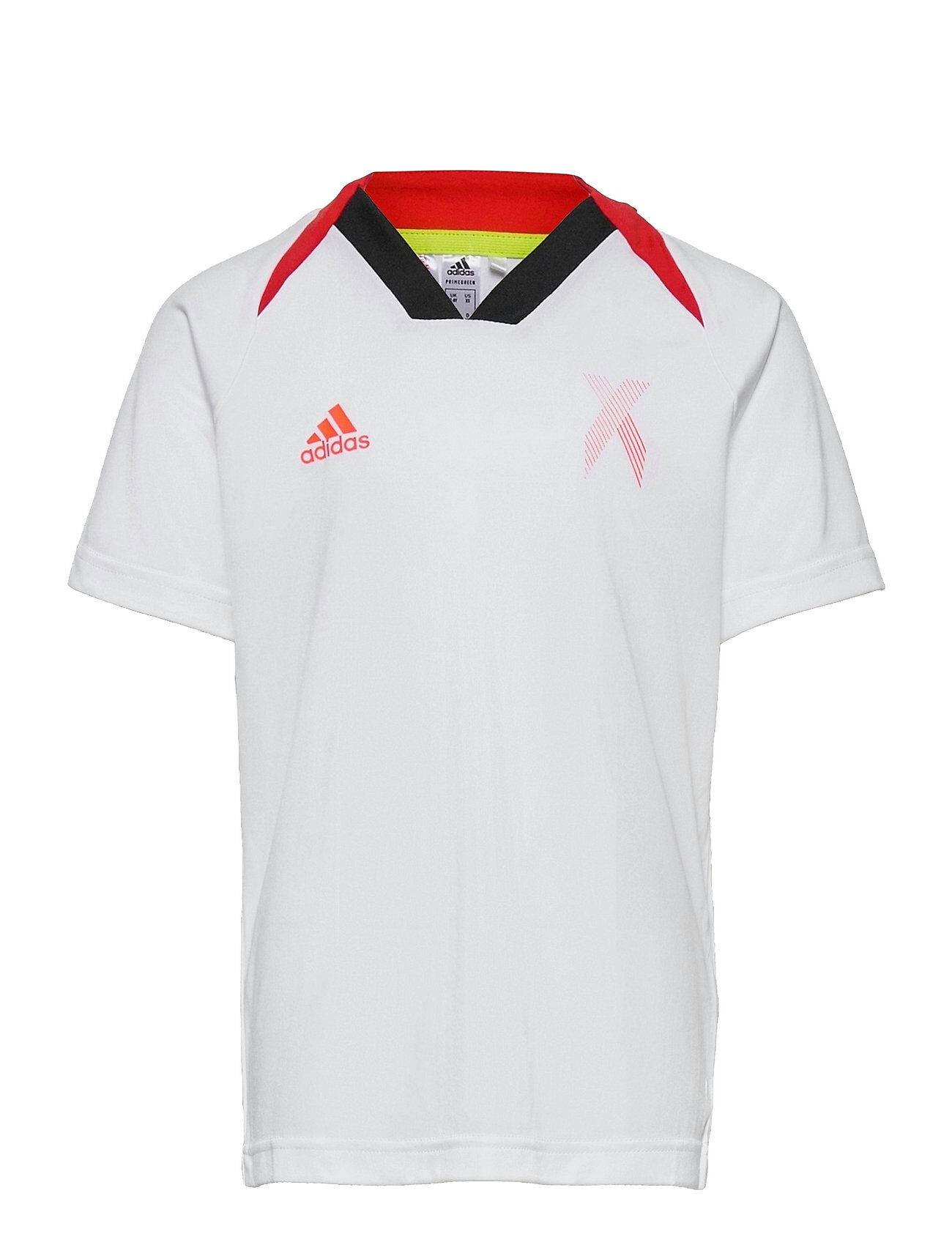 adidas Performance X Aeroready Football-Inspired Jersey T-shirts Football Shirts Hvit Adidas Performance