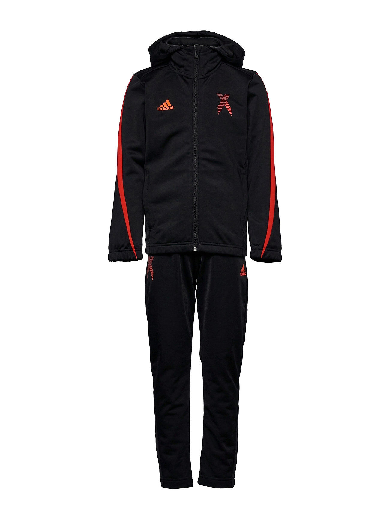 adidas Performance X Football-Inspired Track Suit Joggedress Svart Adidas Performance