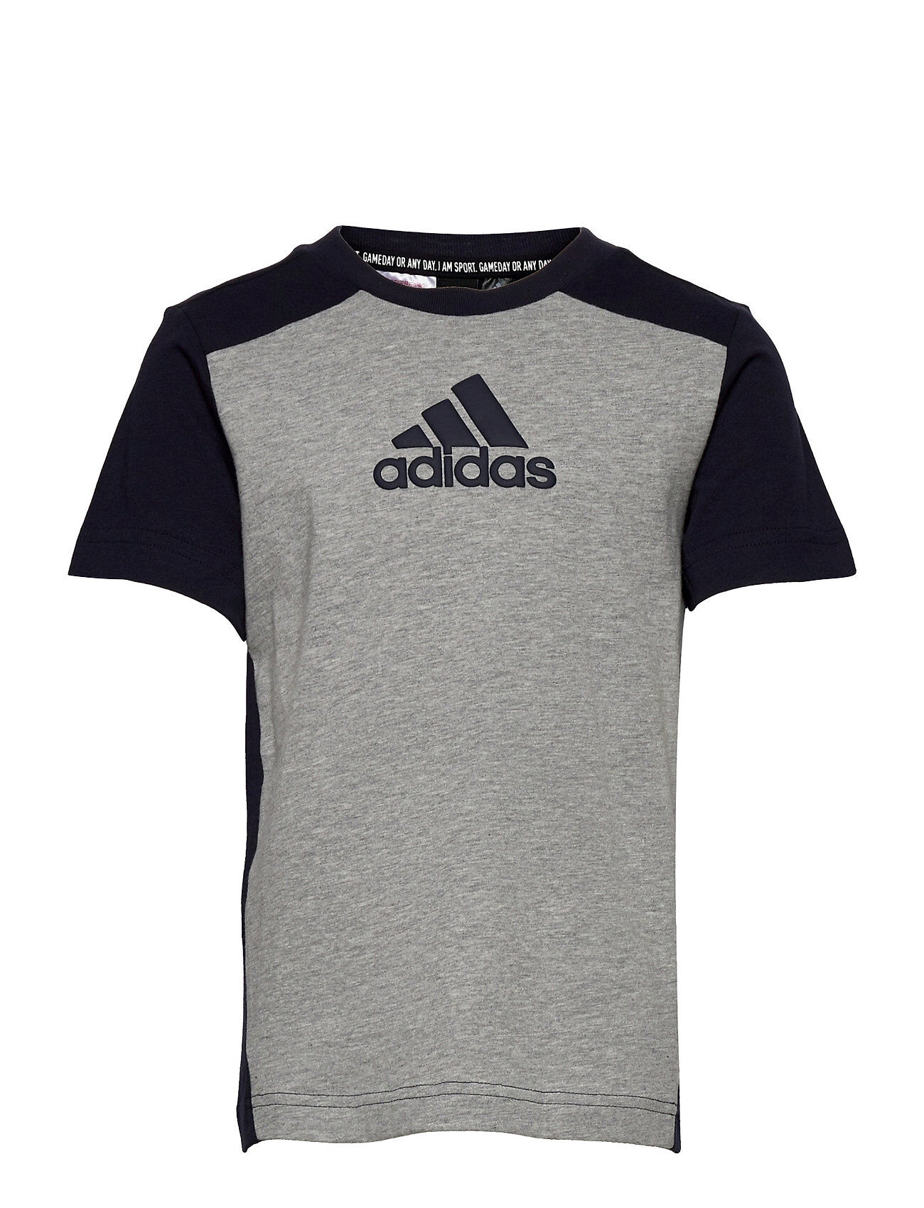 adidas Performance Logo Tee T-shirts Short-sleeved Grå Adidas Performance