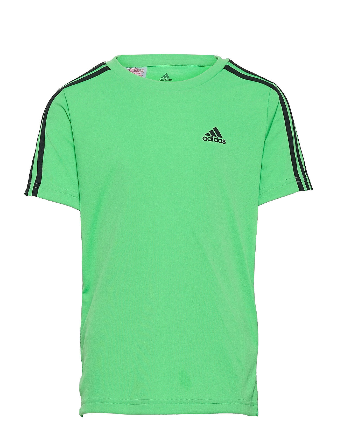 adidas Performance Designed To Move 3-Stripes Tee T-shirts Short-sleeved Grønn Adidas Performance