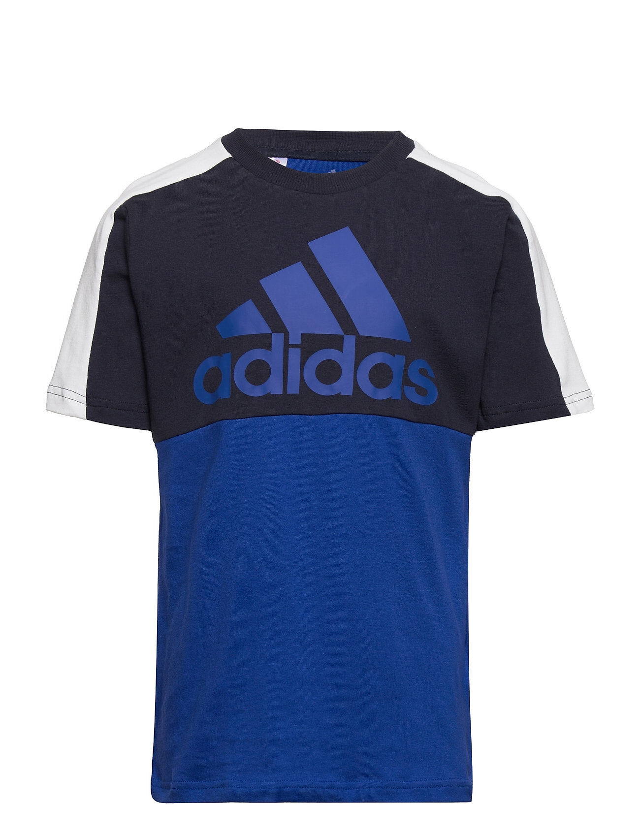 adidas Performance Colorblock Tee T-shirts Short-sleeved Blå Adidas Performance