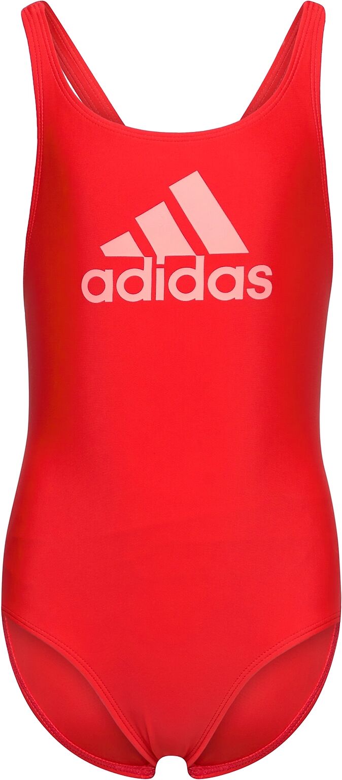 adidas Performance Badge Of Sport Swimsuit Badedrakt Badetøy Rød Adidas Performance