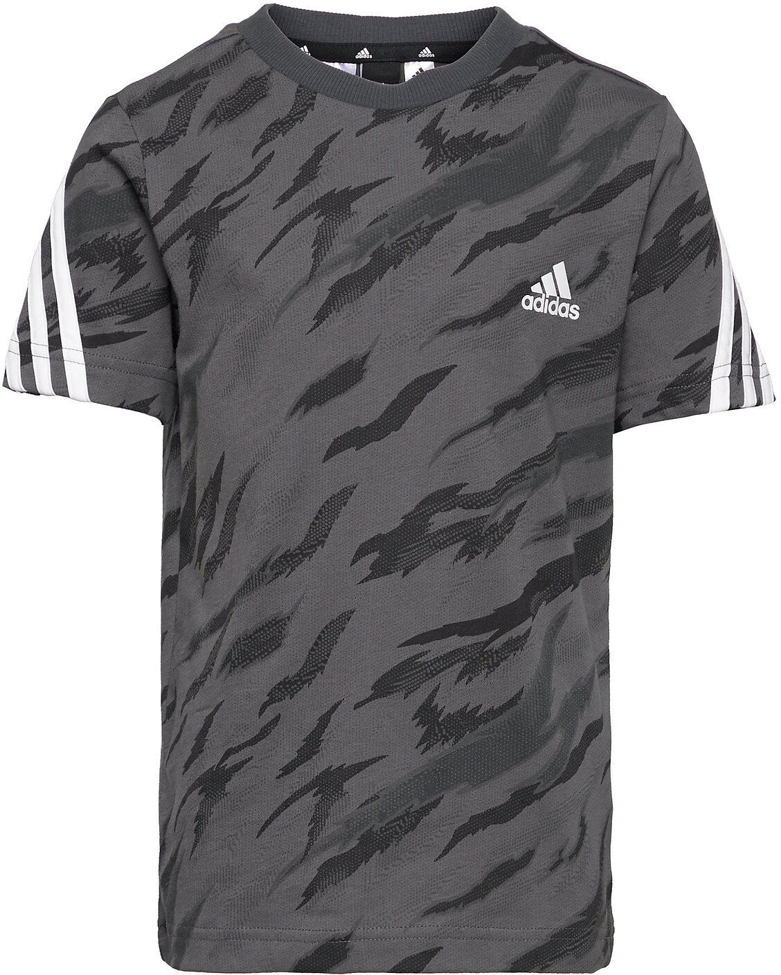 adidas Performance Future Icons 3-Stripes Tee T-shirts Short-sleeved Svart Adidas Performance