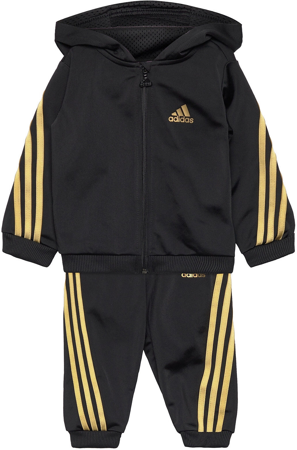 adidas Performance Future Icons Shiny Jogger Set Joggedress Svart Adidas Performance