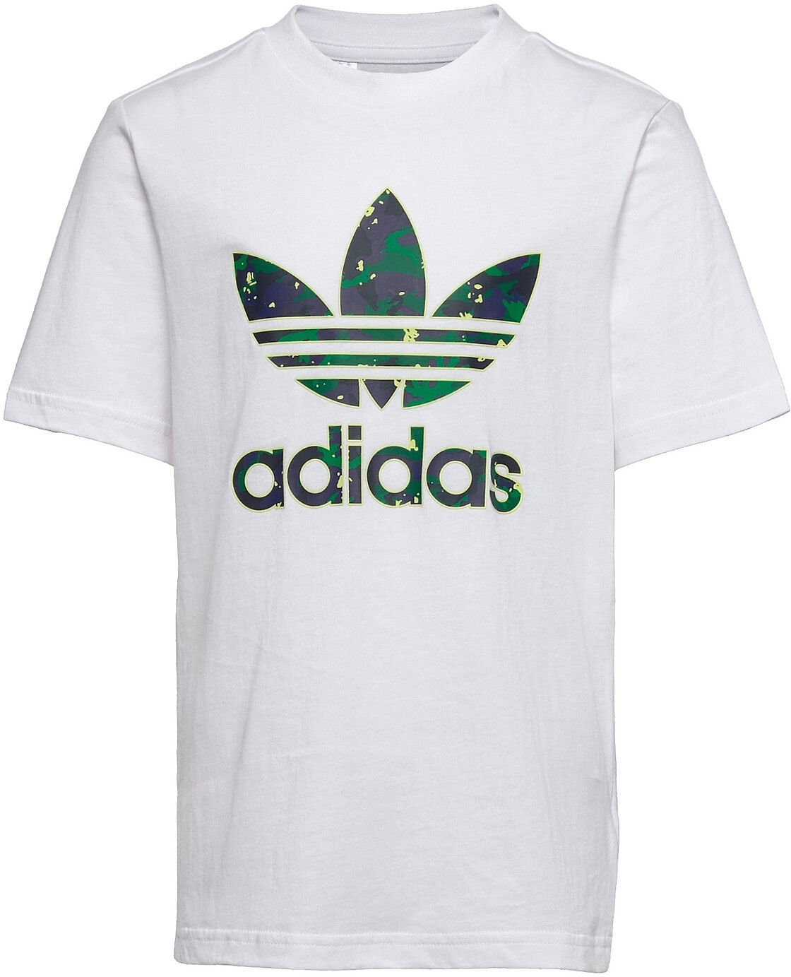 adidas Originals Allover Print Camo Graphic Tee T-shirts Short-sleeved Hvit Adidas Originals