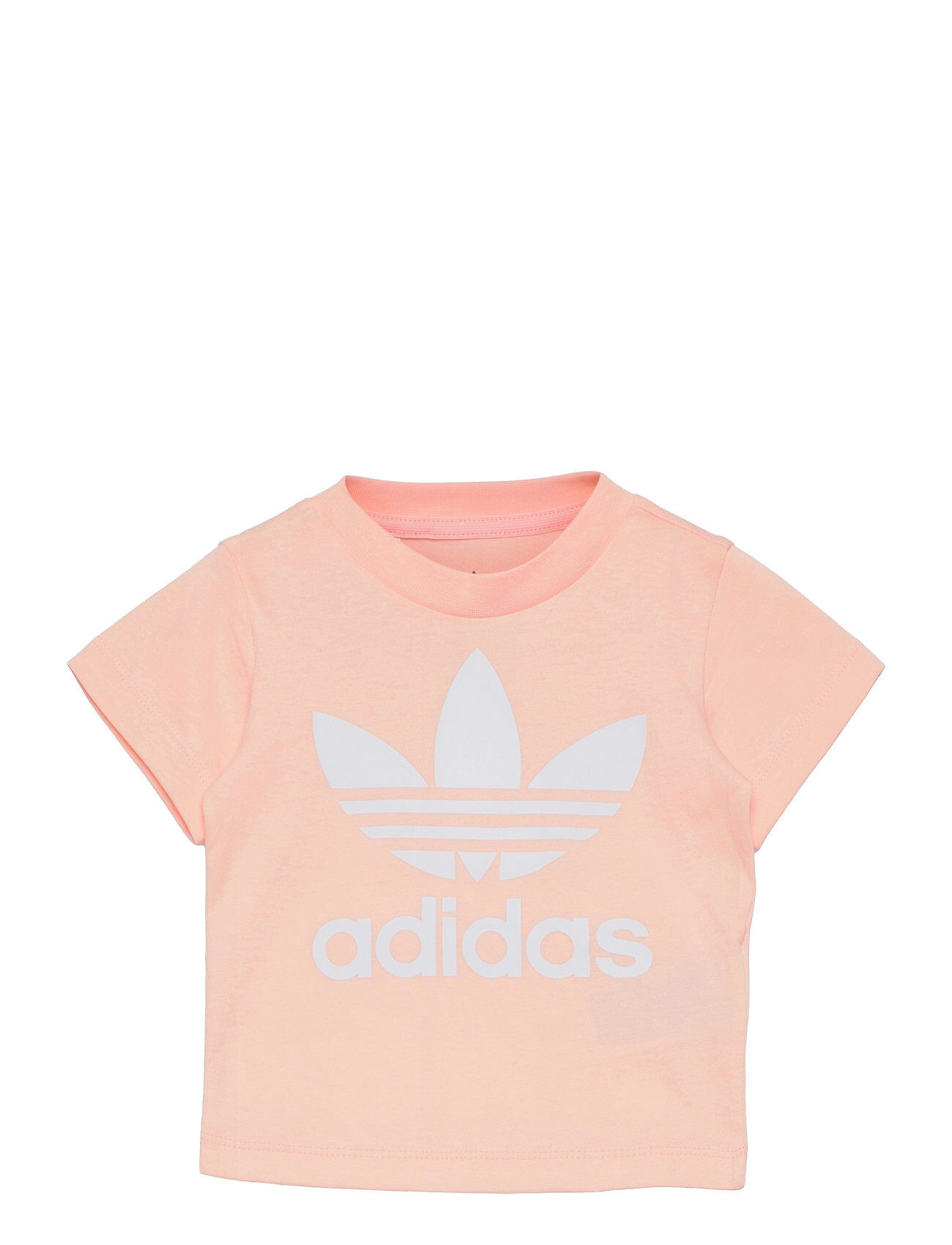 adidas Originals Trefoil Tee T-shirts Short-sleeved Rosa Adidas Originals