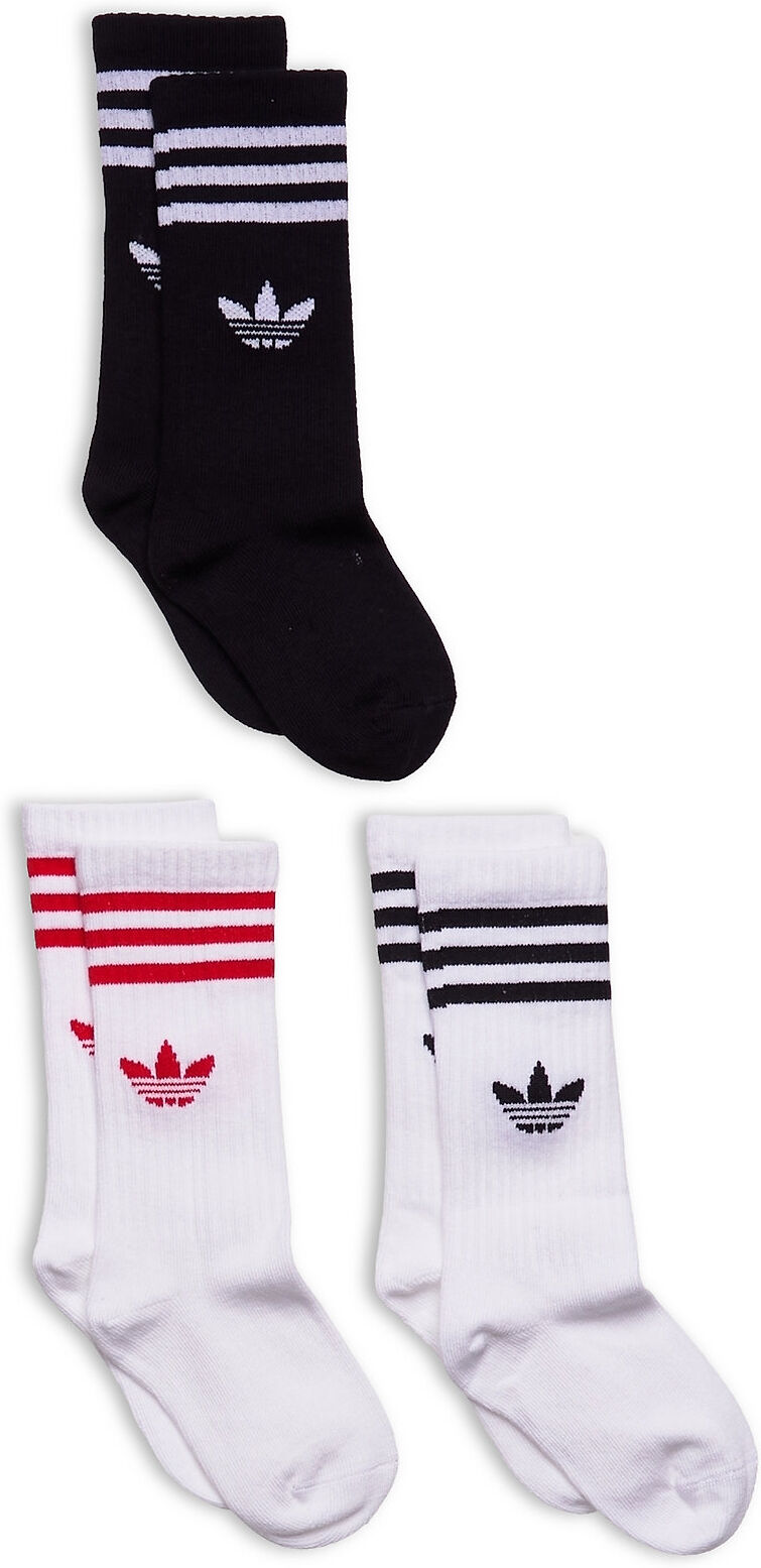 adidas Originals Crew Socks 3 Pairs Socks & Tights Socks Blå Adidas Originals