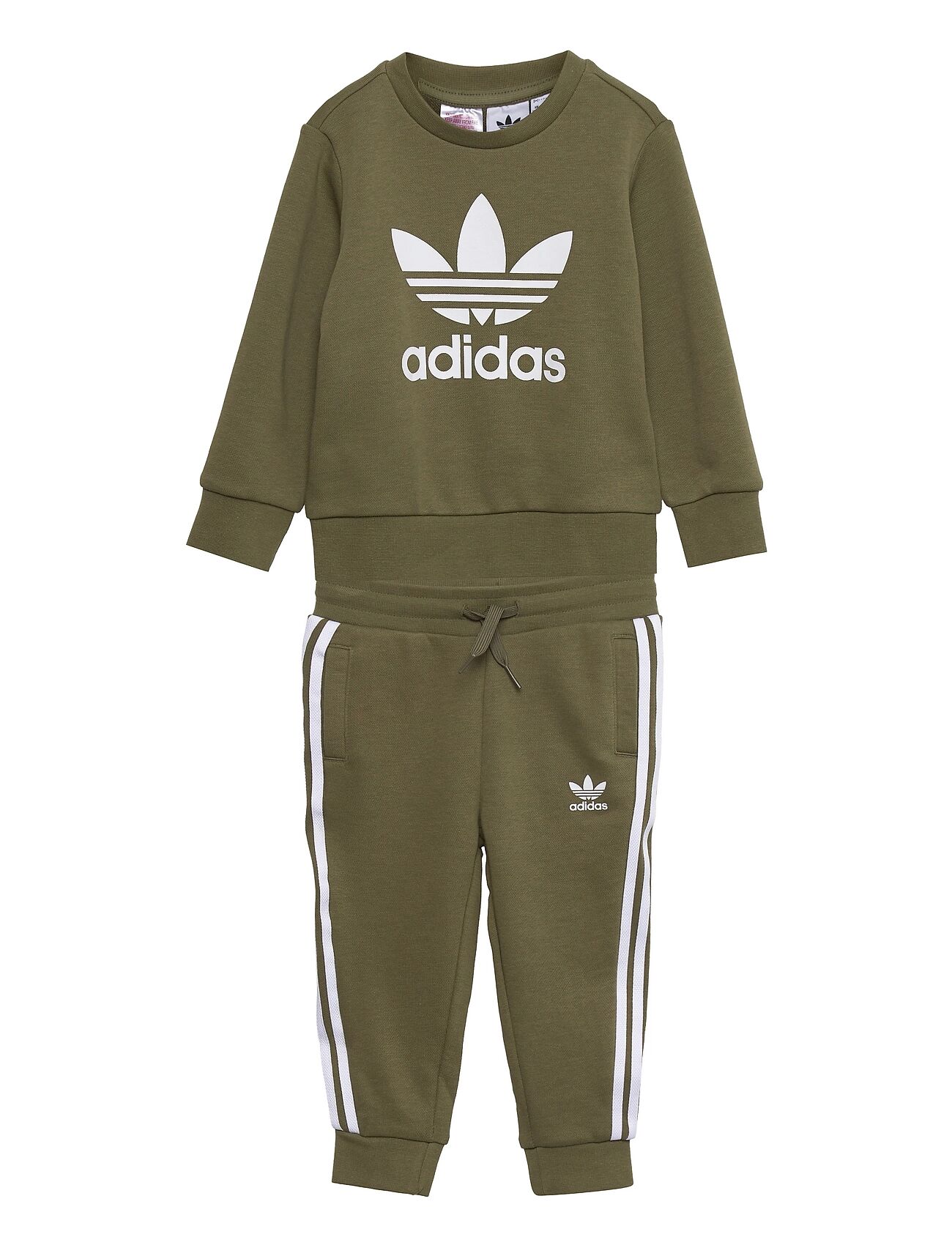 adidas Originals Crew Sweatshirt Set Joggedress Grønn Adidas Originals