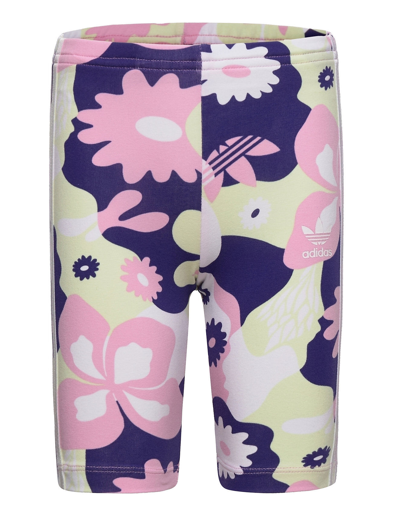 adidas Originals Allover Flower Print Cycling Shorts Shorts Cycling Shorts Multi/mønstret Adidas Originals