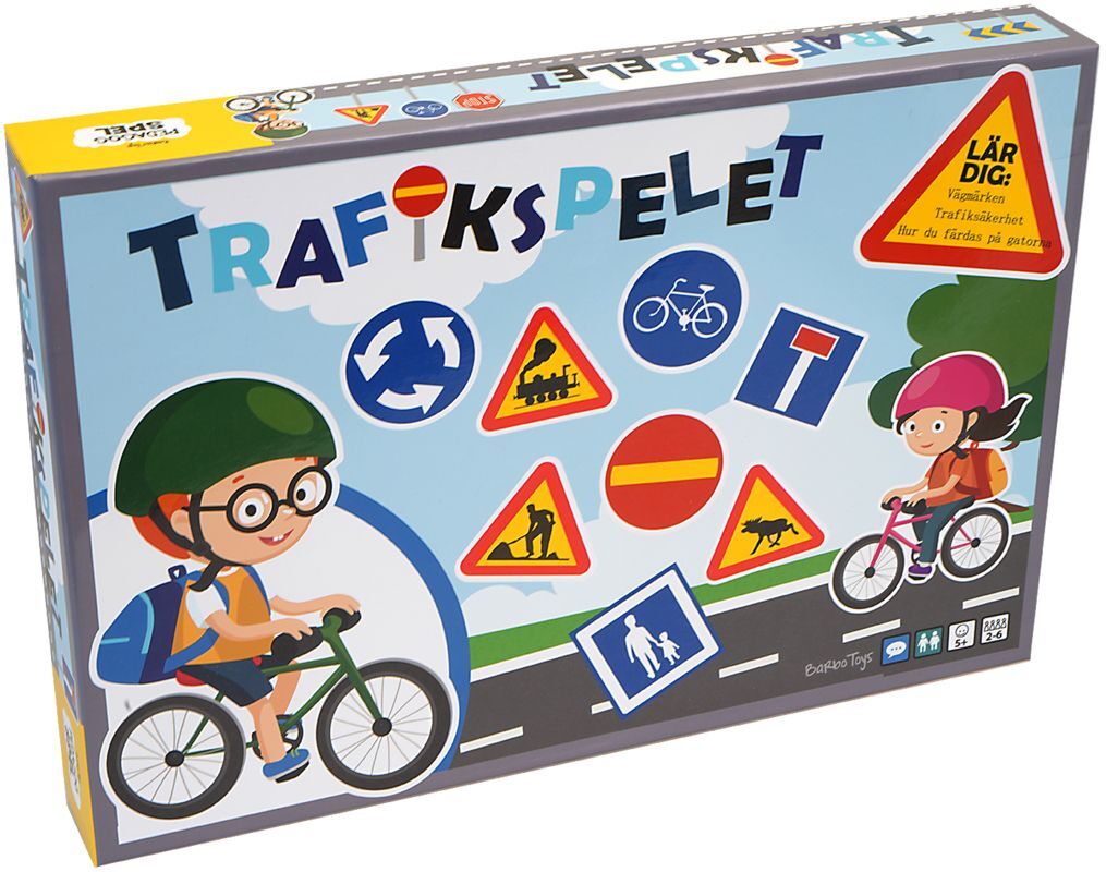 Barbo Toys Trafikspil Se Toys Games Multi/mønstret Barbo Toys