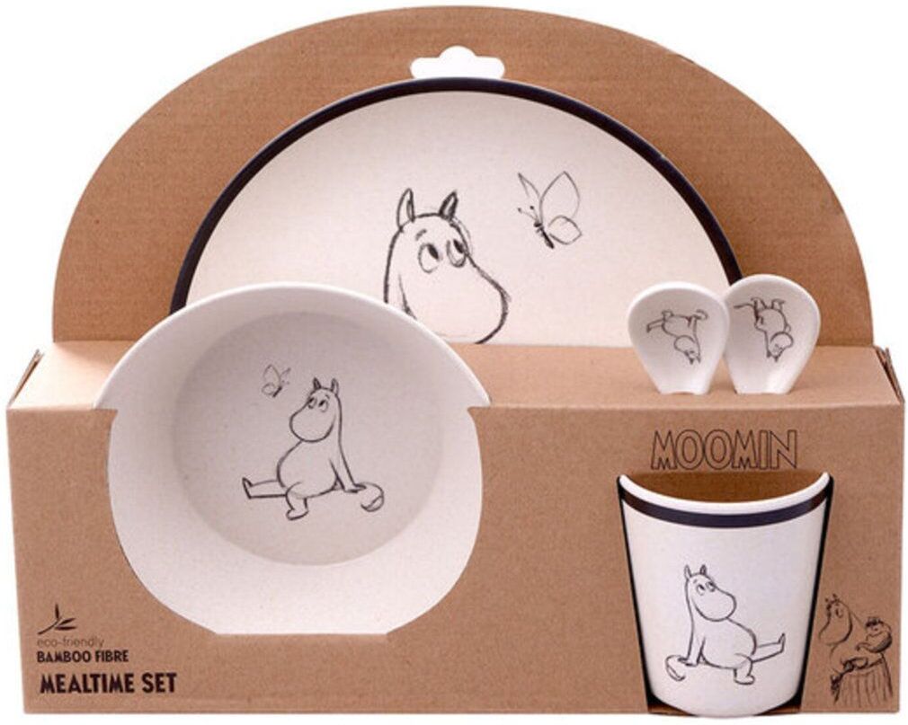 Mumin Moomin Tableware 5 Pcs Set Home Meal Time Dinner Sets Multi/mønstret Mumin