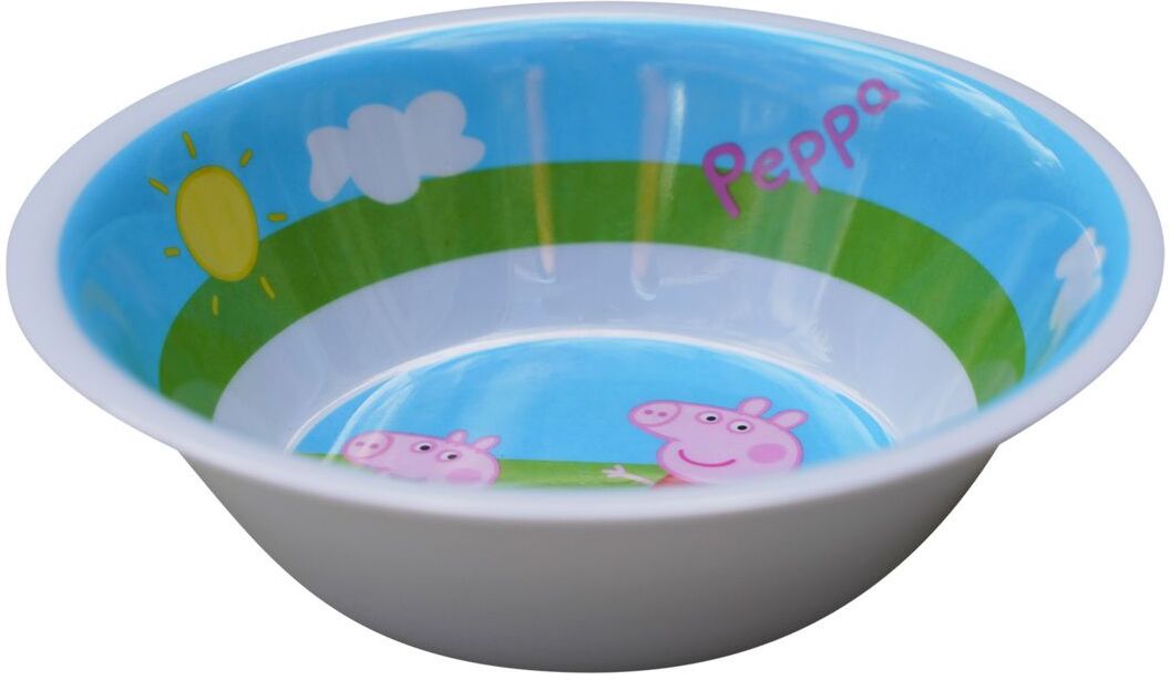 Peppa Pig Melamine Bowl Home Meal Time Plates & Bowls Bowls Multi/mønstret Peppa Pig