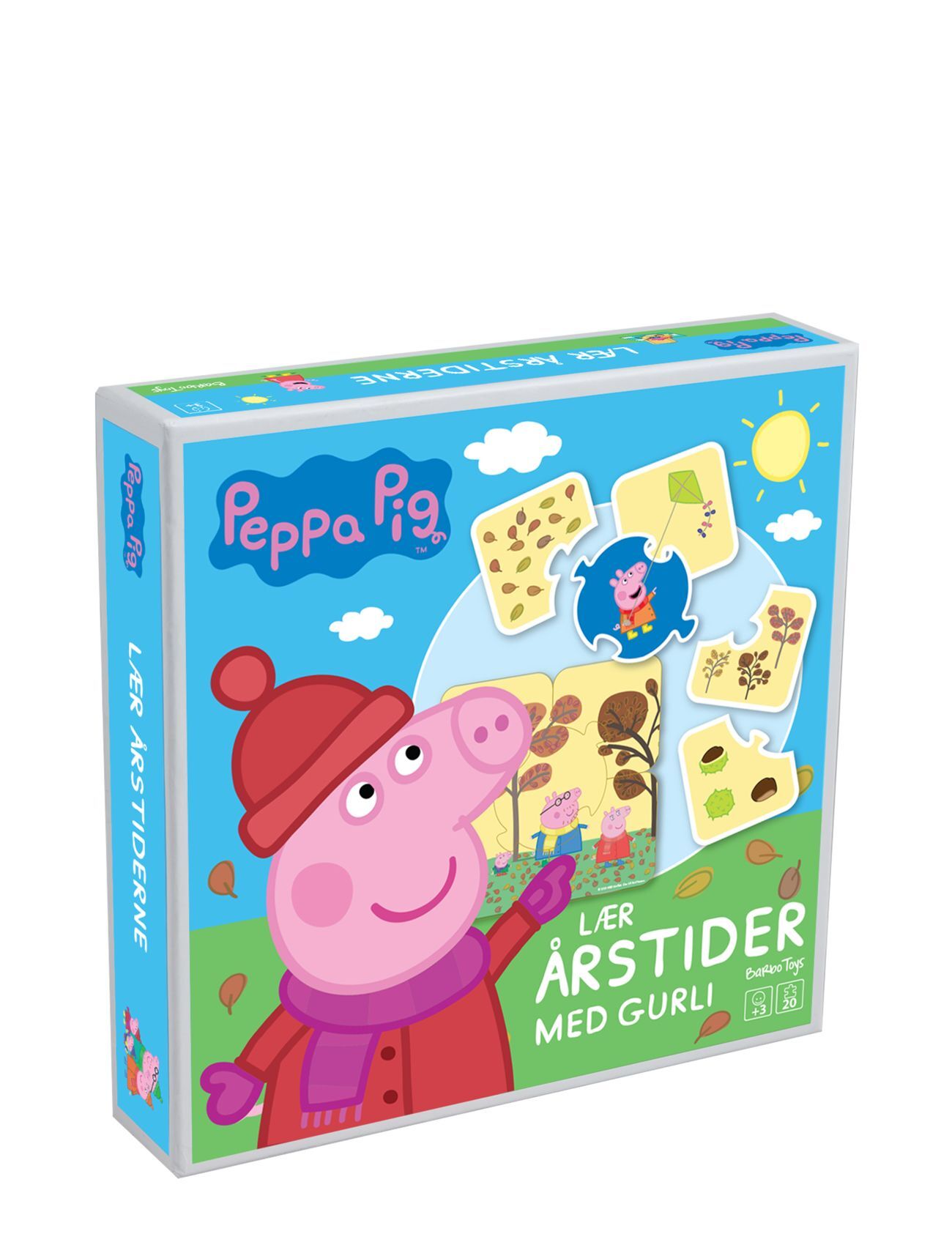 Peppa Pig, Seasons Toys Puzzles And Games Puzzles Multi/mønstret Peppa Pig