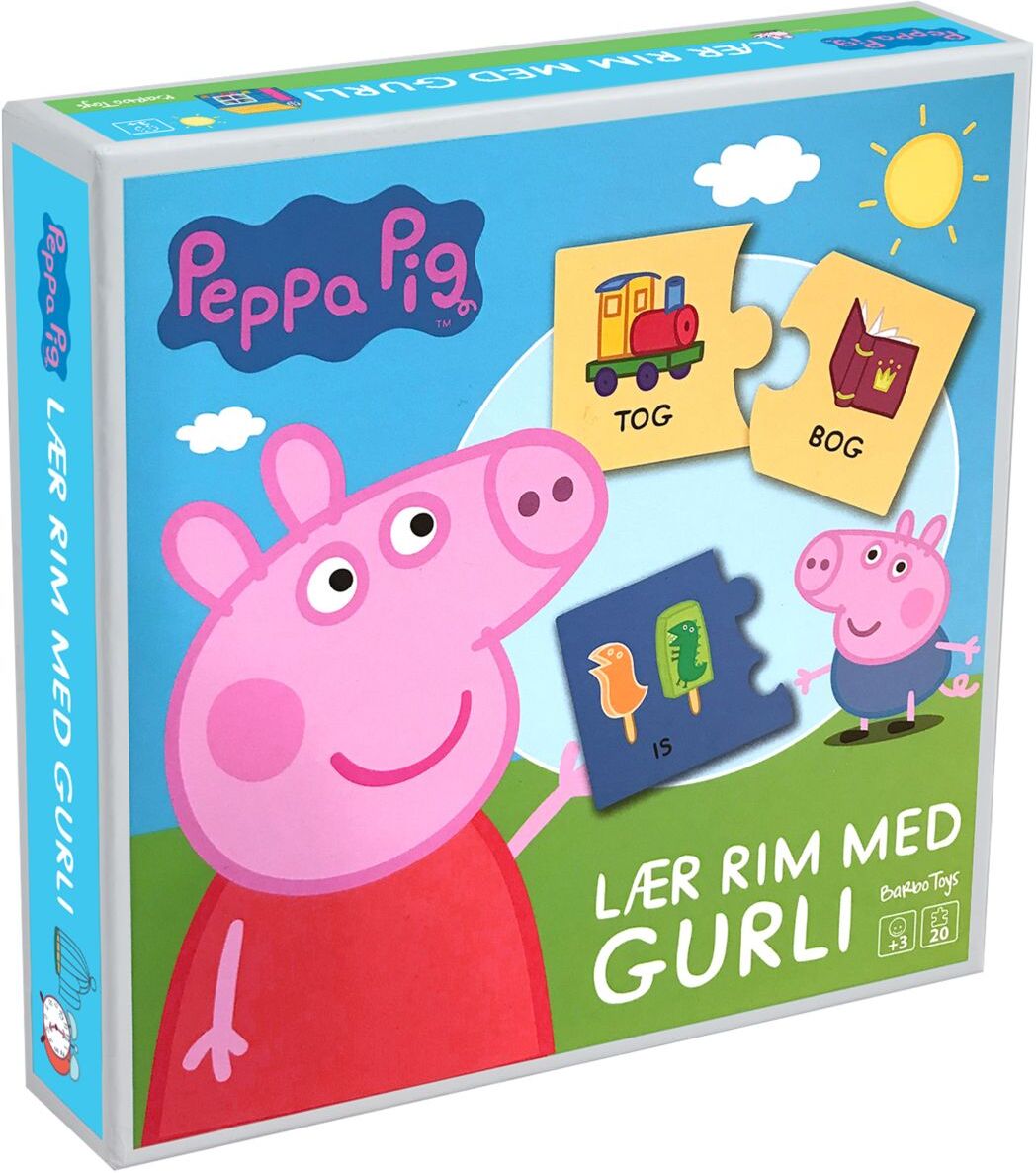 Peppa Pig, Rime Toys Puzzles And Games Puzzles Multi/mønstret Peppa Pig