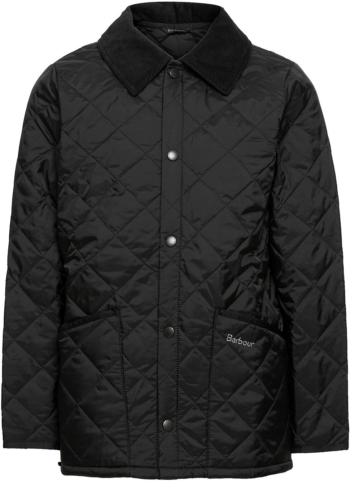 Barbour Boys Liddesdale Quilt Fôret Jakke Svart Barbour