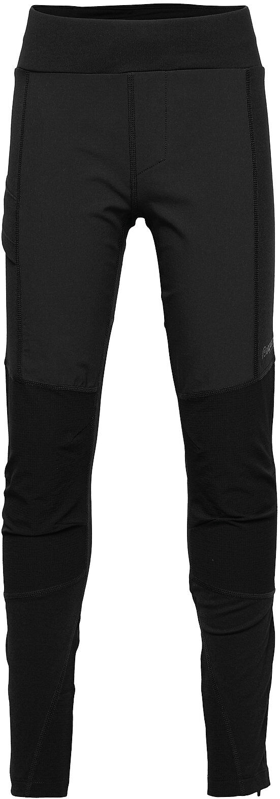 Bergans Flyen Youth Pants Outerwear Softshells Softshell Trousers Svart Bergans