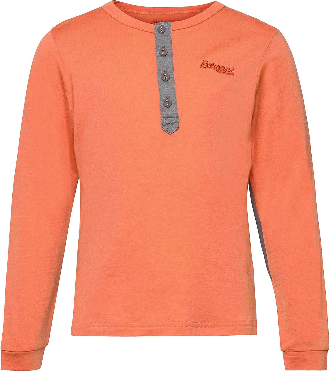 Bergans Myske Wool Youth Shirt T-shirts Long-sleeved T-shirts Oransje Bergans