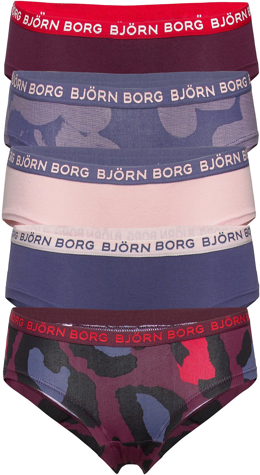 Björn Borg Hipster Hadi Bb 2Wayflower & Bb G Night & Underwear Underwear Panties Multi/mønstret Björn Borg