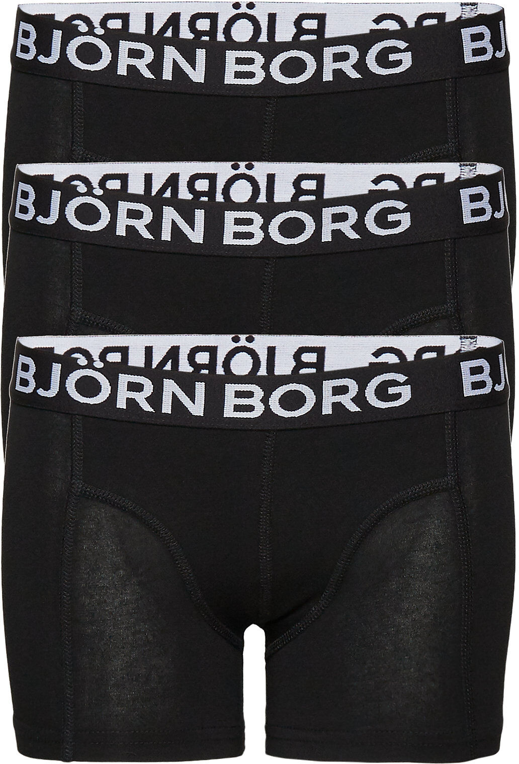 Björn Borg Solid Sammy Shorts Night & Underwear Underwear Underpants Svart Björn Borg