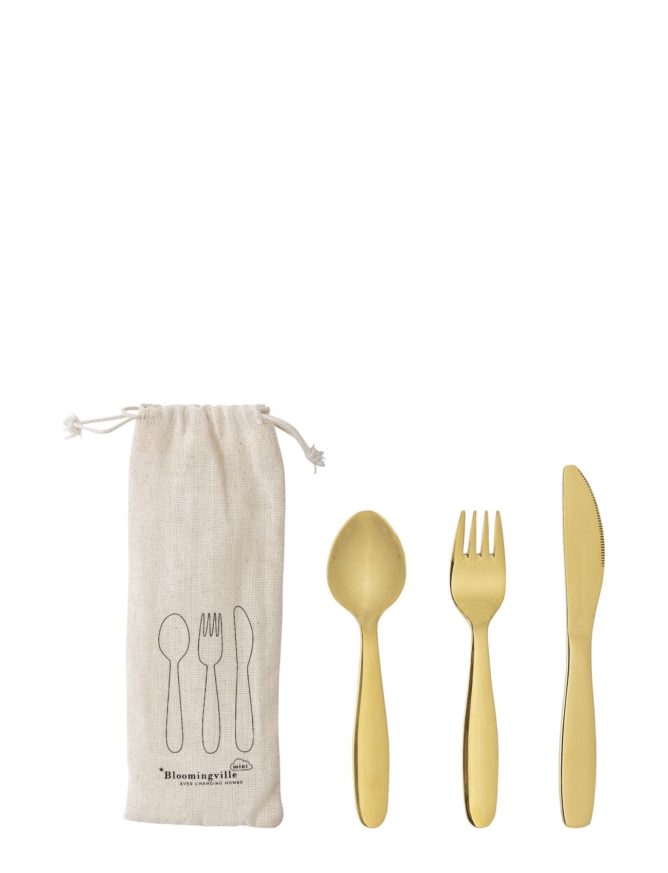 Bloomingville Ally Cutlery Set Home Meal Time Cutlery Gull Bloomingville