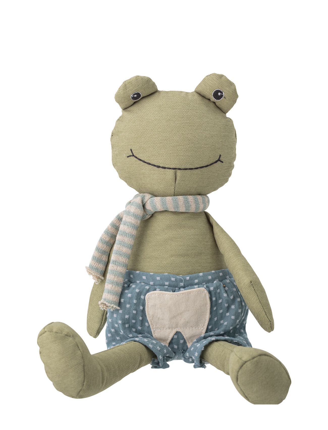 Bloomingville Freddy The Tooth Fairy Soft Toy, Green, Polyester Toys Soft Toys Stuffed Animals Grønn Bloomingville