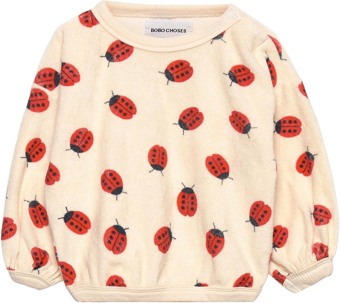 Bobo Choses Ladybug All Over Sweatshirt Sweat-shirt Genser Multi/mønstret Bobo Choses