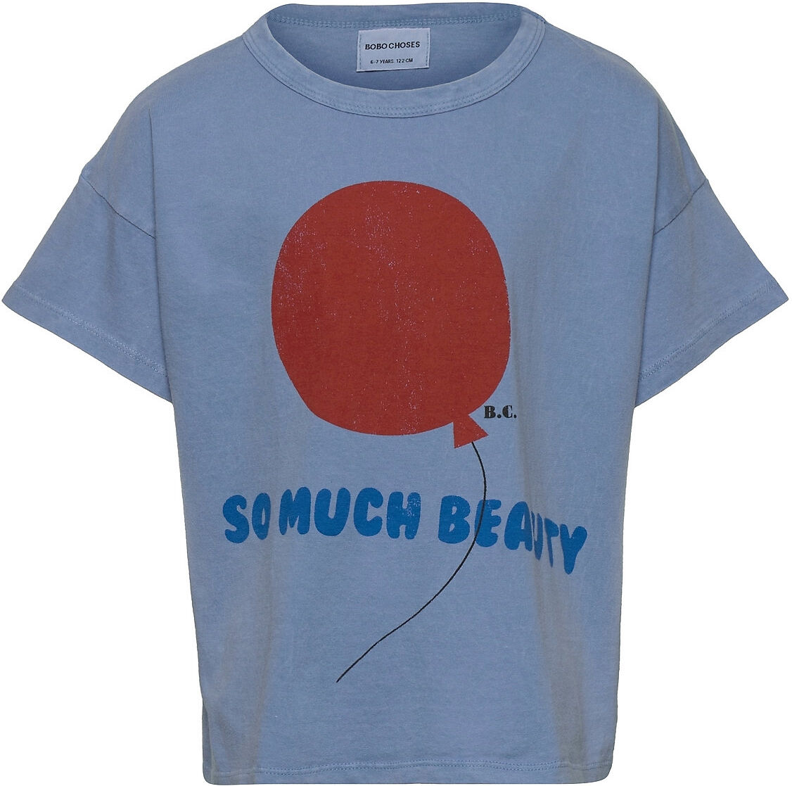 Bobo Choses Balloon Short Sleeve T-Shirt T-shirts Short-sleeved Blå Bobo Choses