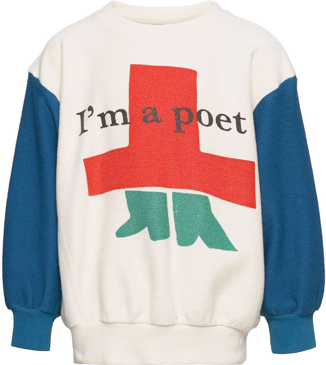 Bobo Choses I'm A Poet Sweatshirt Sweat-shirt Genser Multi/mønstret Bobo Choses