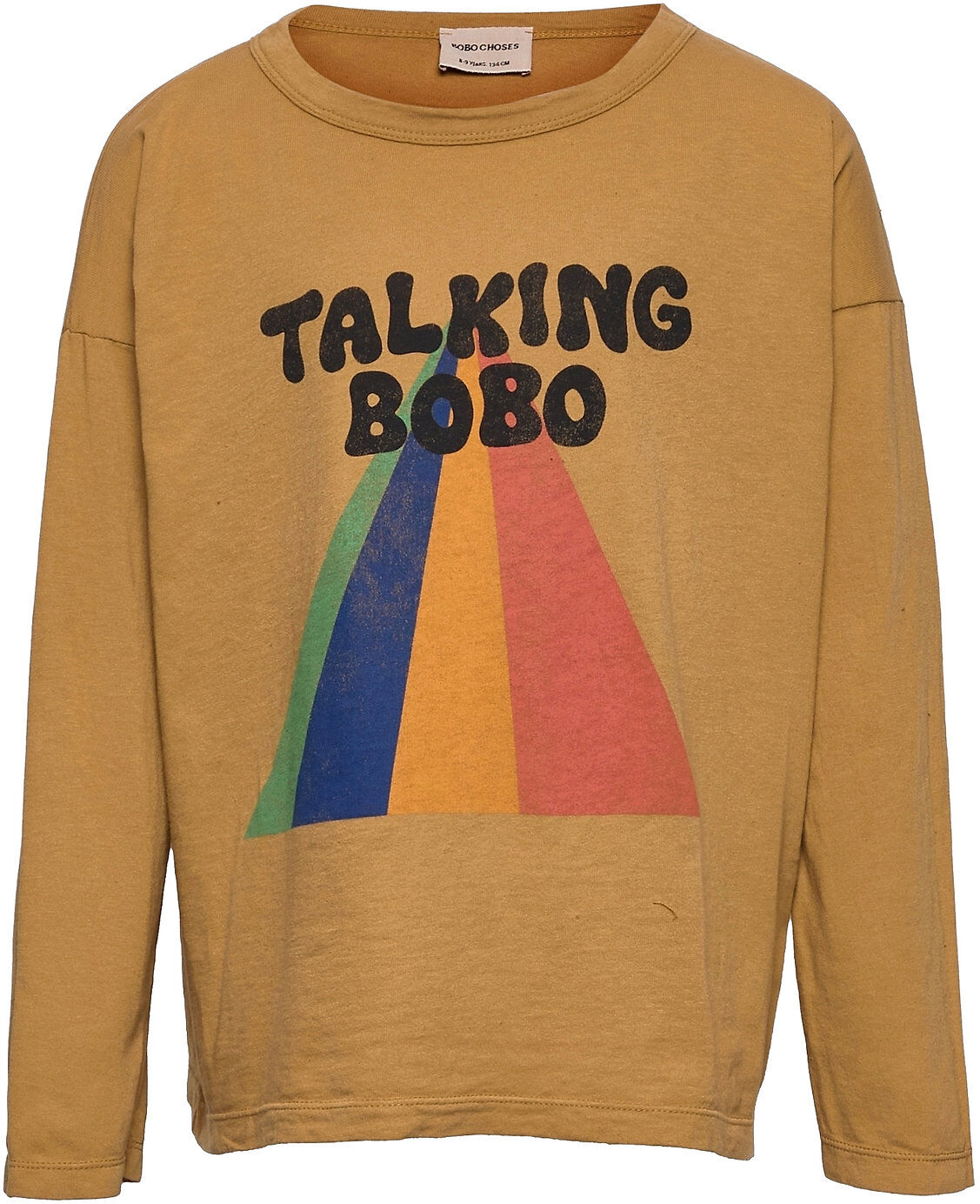 Bobo Choses Talking Bobo Rainbow Long Sleeve T-Shirt T-shirts Long-sleeved T-shirts Oransje Bobo Choses