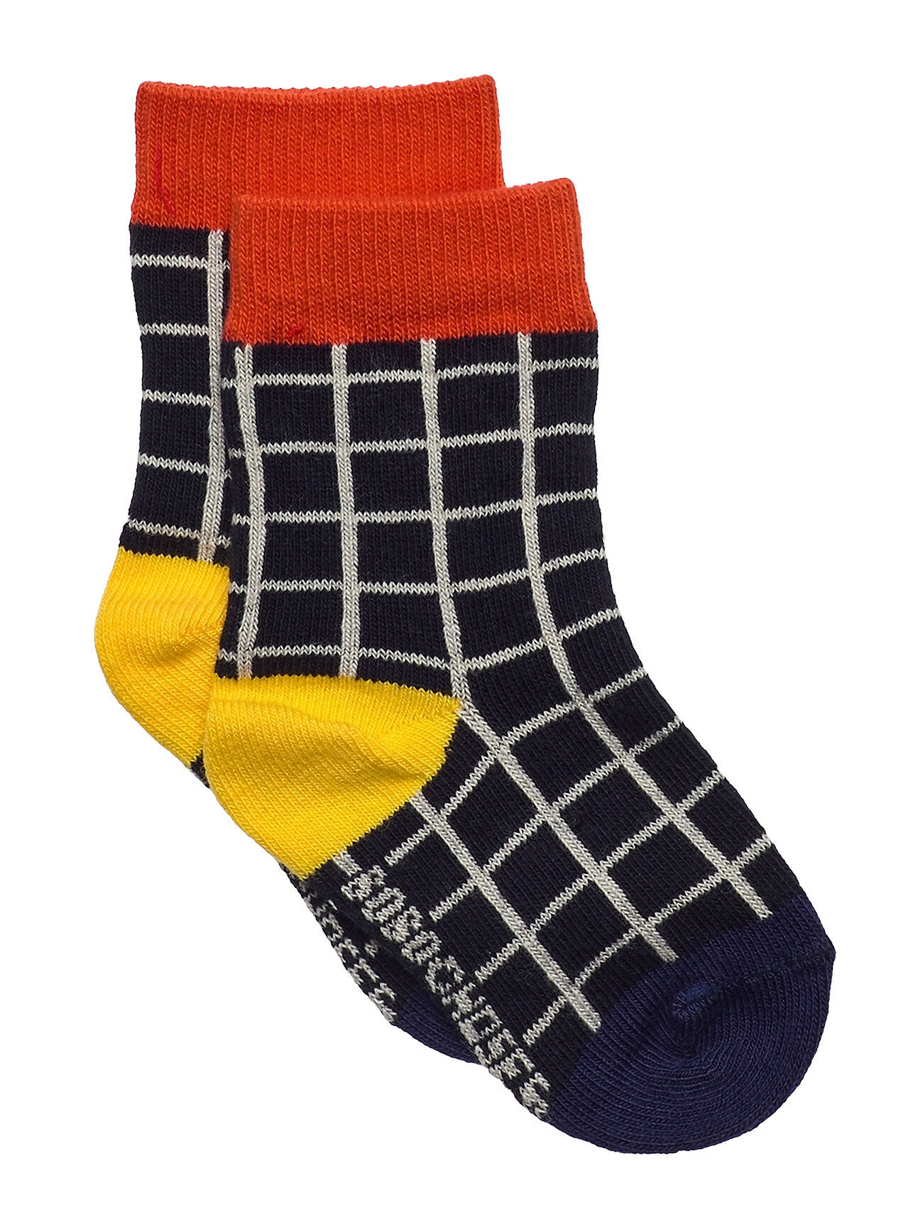 Bobo Choses Black Checkered Baby Socks Socks & Tights Socks Multi/mønstret Bobo Choses