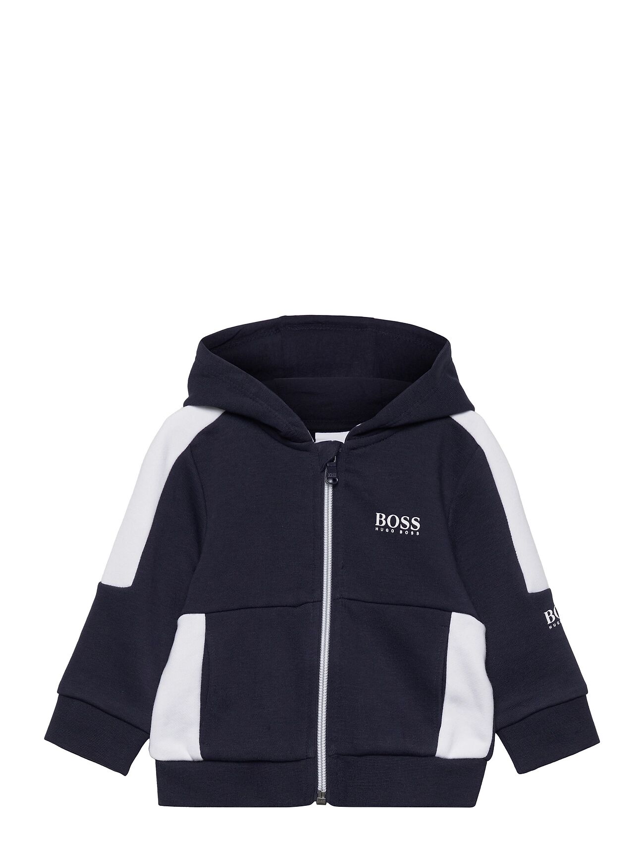 Boss Hooded Cardigan Hettegenser Genser Multi/mønstret BOSS