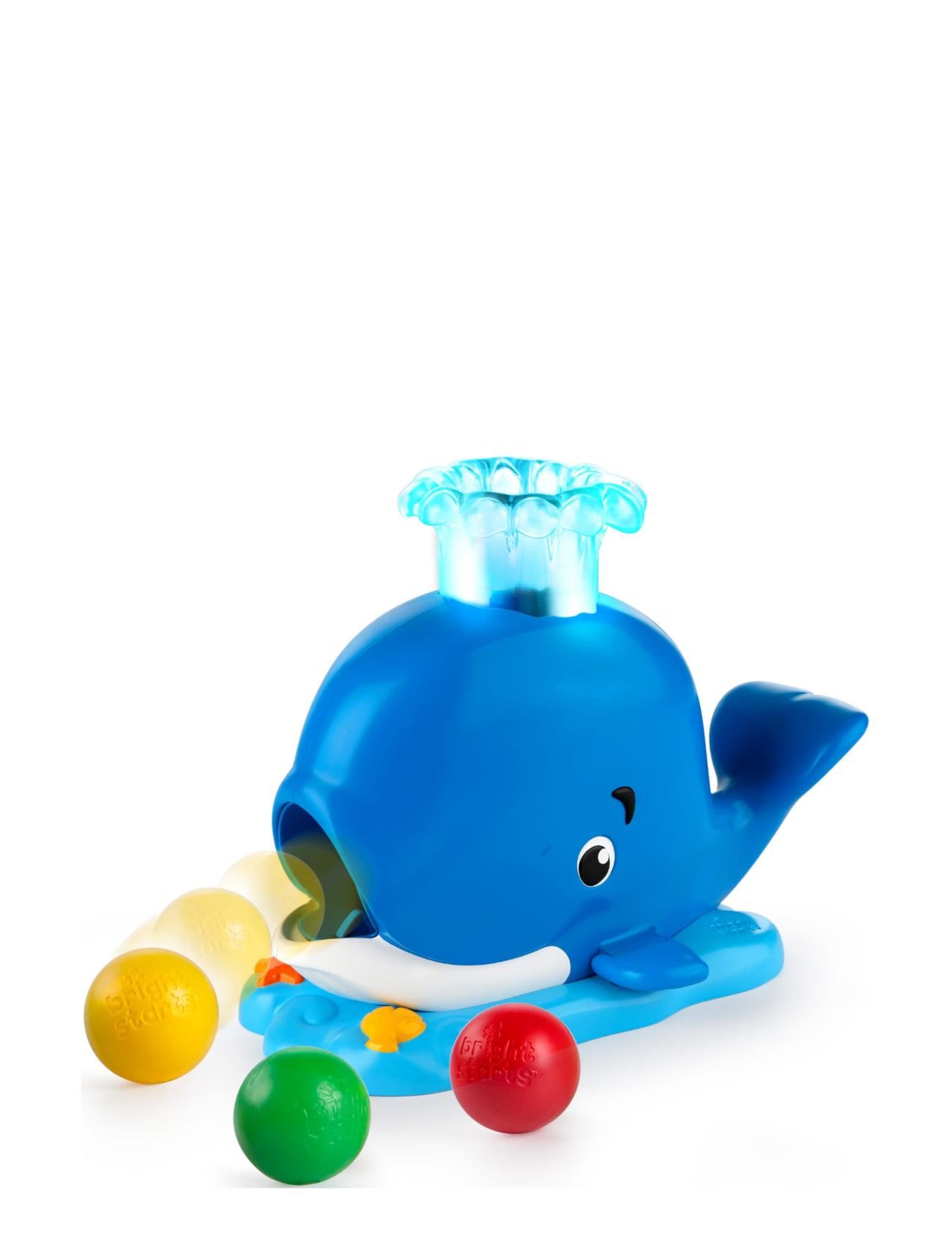 Bright Starts Silly Spout Whale Popper Toys Baby Toys Educational Toys Activity Toys Blå Bright Starts