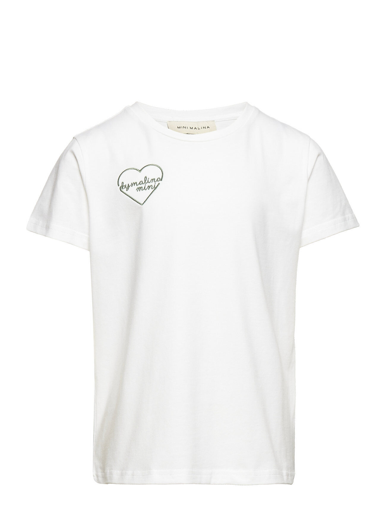 By Malina Mini Malina Tee T-shirts Short-sleeved Hvit By Malina