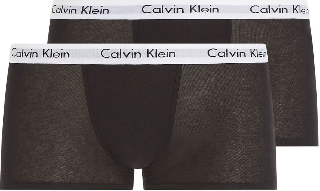 Calvin 2 Pack Trunk Night & Underwear Underwear Underpants Svart Calvin Klein