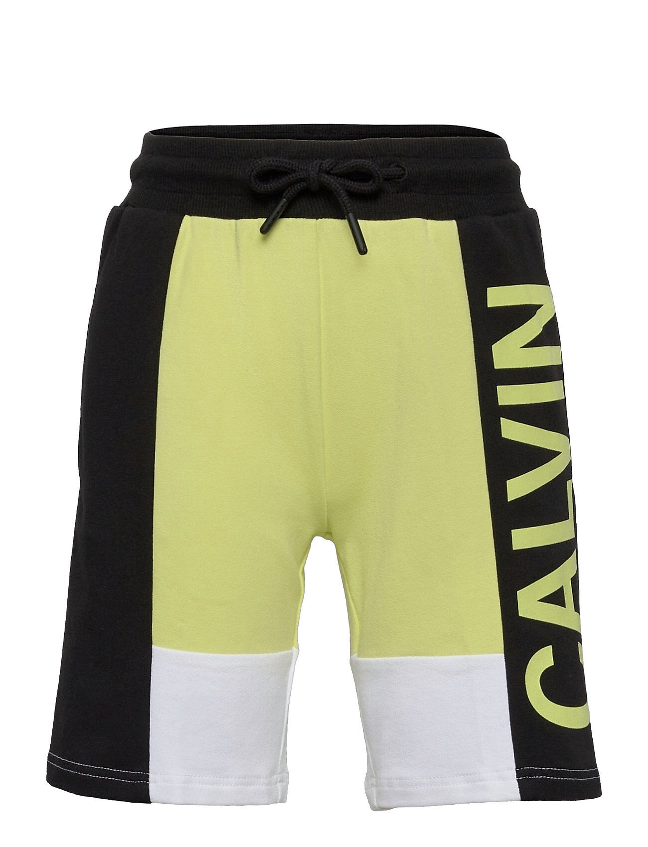 Calvin Colour Block Logo Jogger Shorts Shorts Sweat Shorts Multi/mønstret Calvin Klein