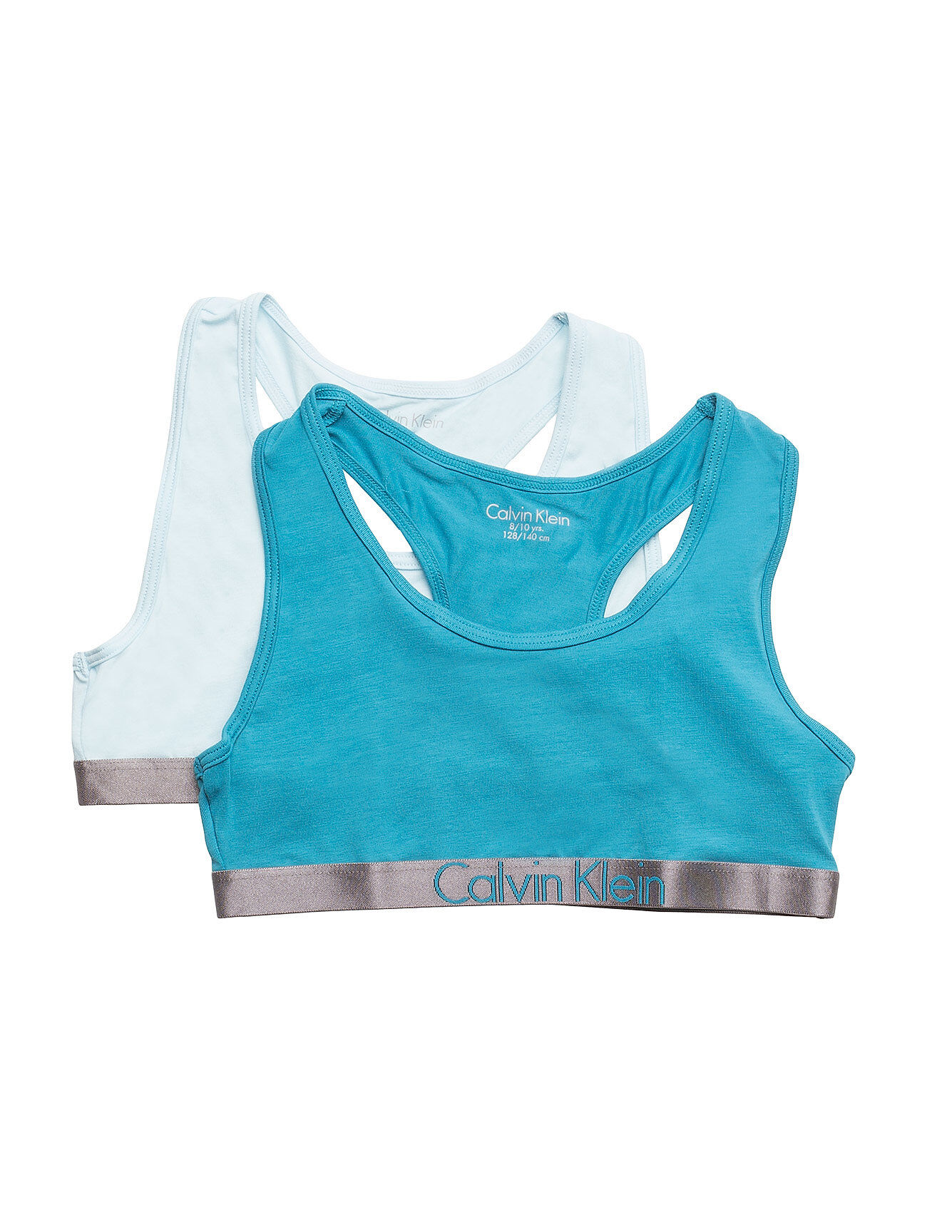 Calvin 2 Pack Bralette Night & Underwear Underwear Tops Blå Calvin Klein