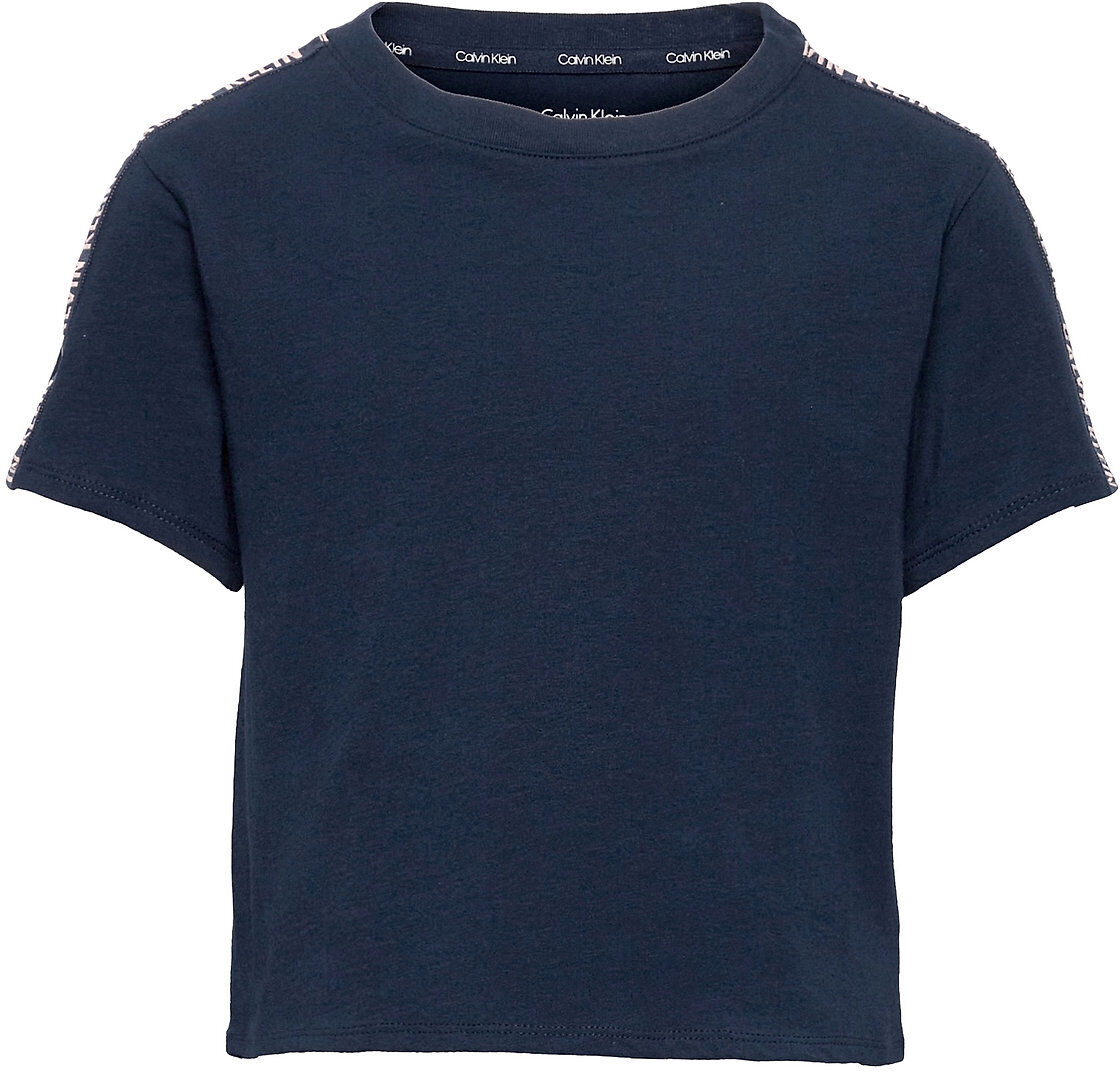 Calvin Top T-shirts Short-sleeved Blå Calvin Klein