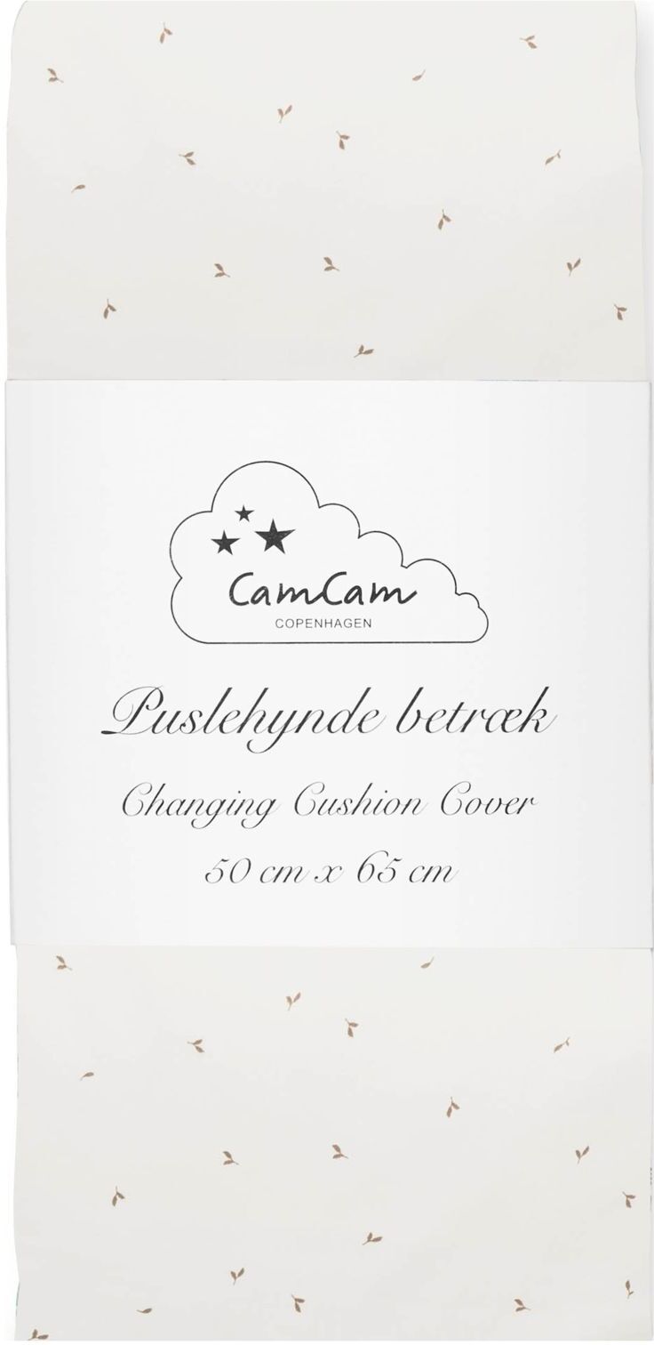 Cam Cam Copenhagen Changing Cushion Cover Home Care & Hygiene Changing Mats Oransje Cam Cam Copenhagen