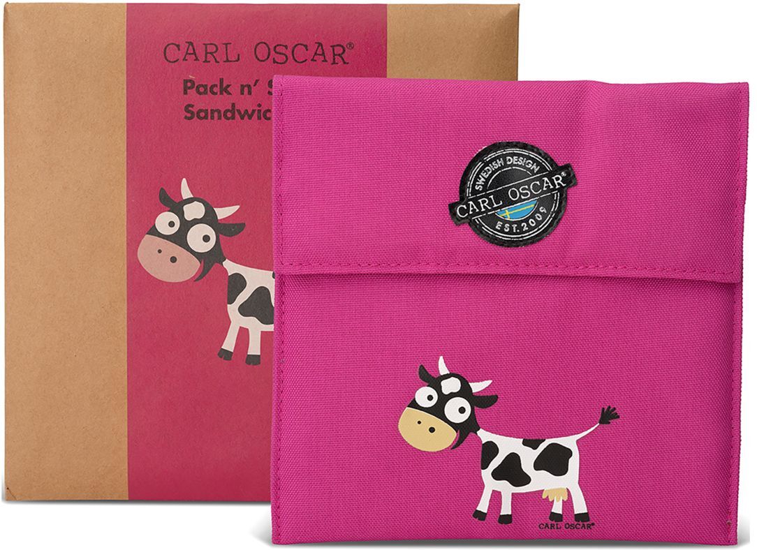 Carl Oscar Pack N' Snack™ Sandwich Bag - Purple Home Meal Time Lunch Boxes Lilla Carl Oscar