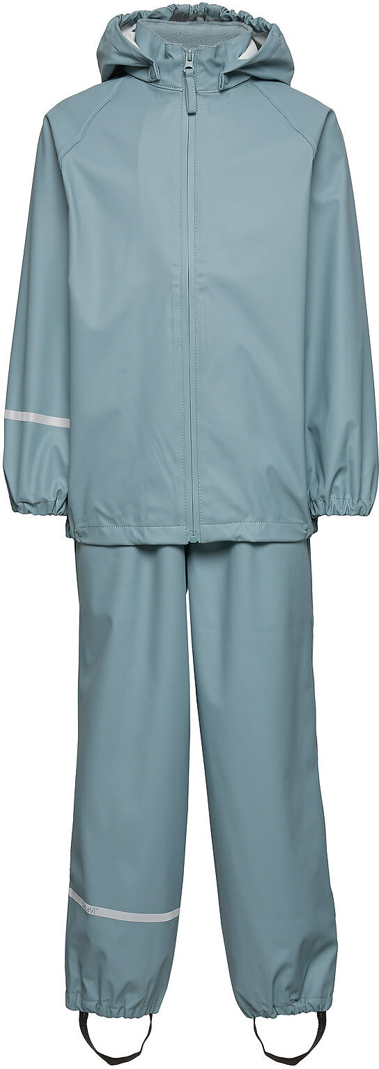 CeLaVi Basic Rainwear Set -Recycle Pu Outerwear Coveralls Rainwear Sets & Coveralls Blå CeLaVi