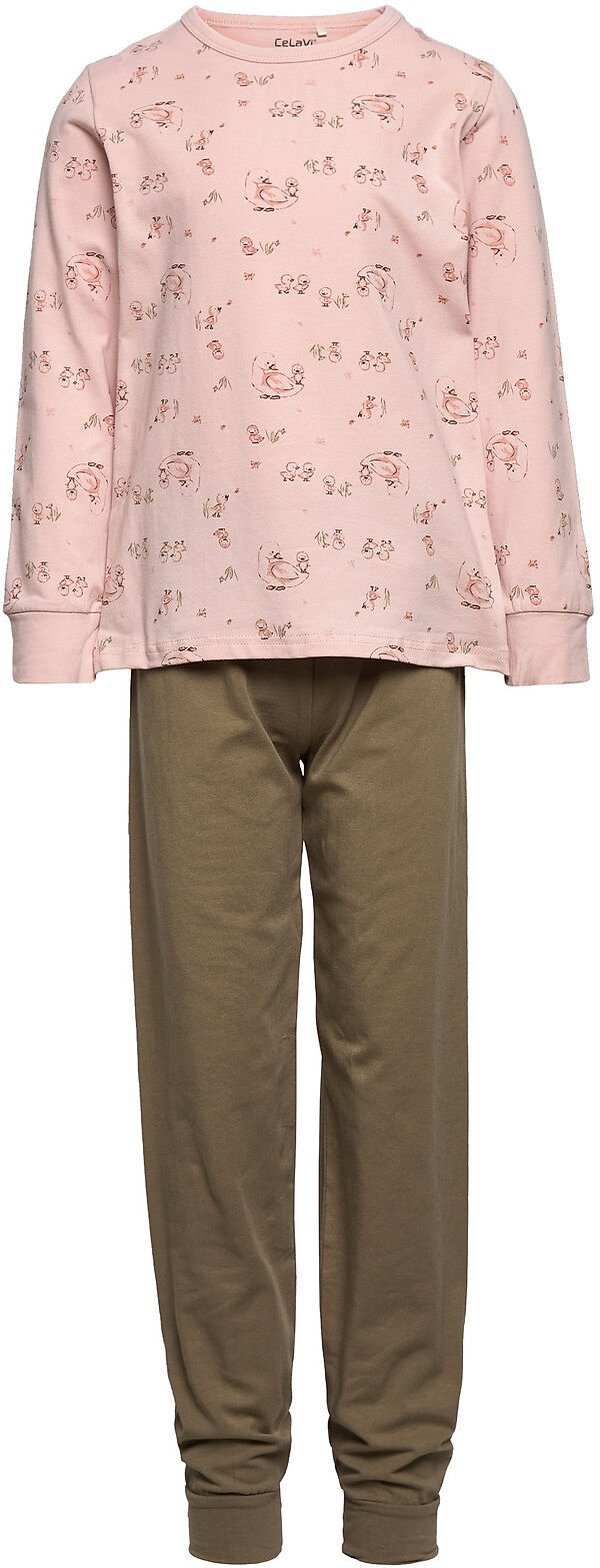 CeLaVi Pyjamas W. Aop Pyjamas Sett Rosa CeLaVi