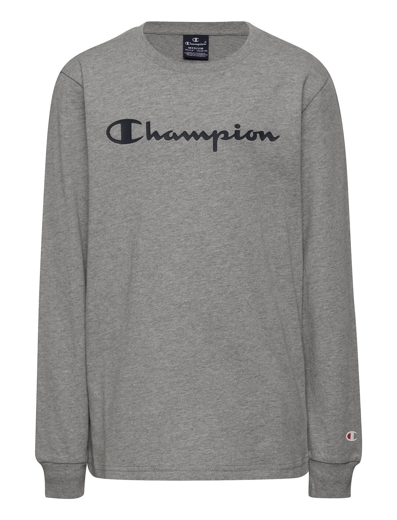 Champion Long Sleeve T-Shirt Sweat-shirt Genser Grå Champion
