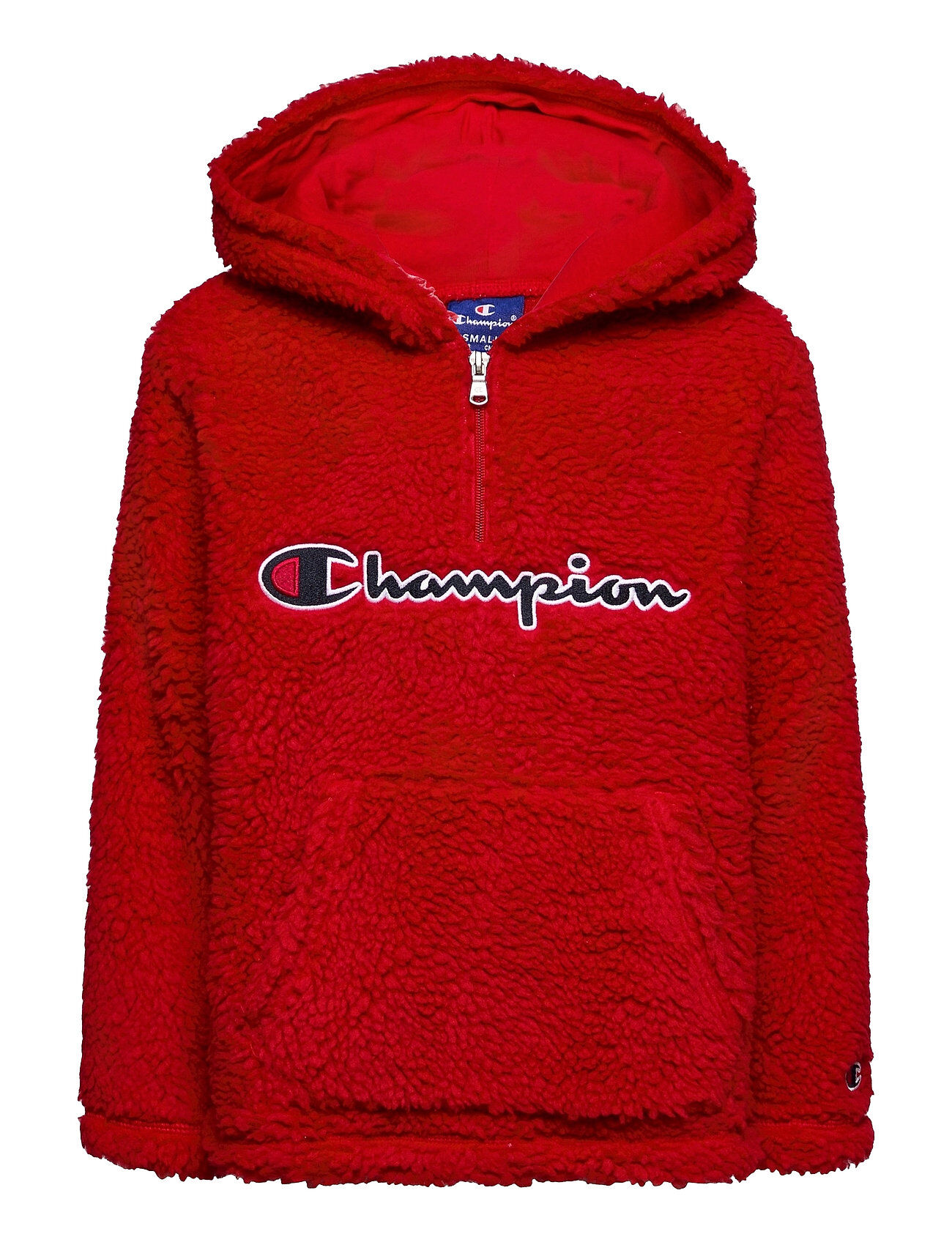 Champion Rochester Hooded Half Zip Top Hettegenser Genser Rød Champion Rochester