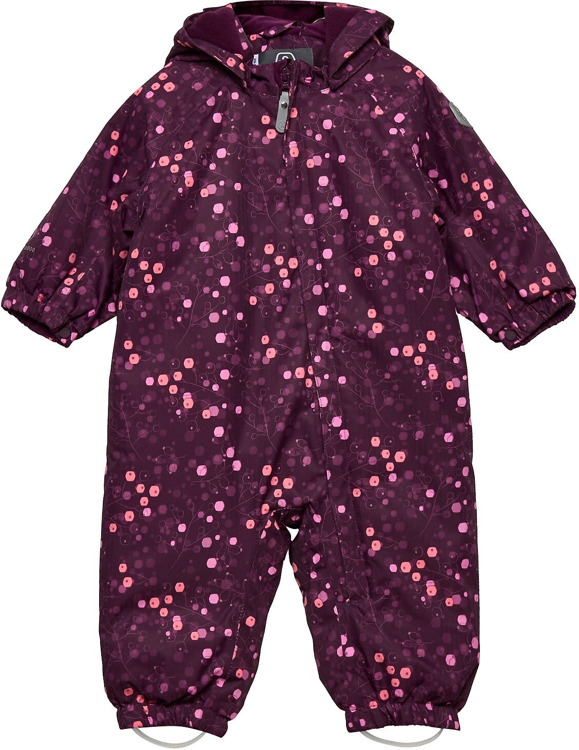 Color Kids Coverall, Aop, Af 10.000 Outerwear Coveralls Snow/ski Coveralls & Sets Rosa Color Kids