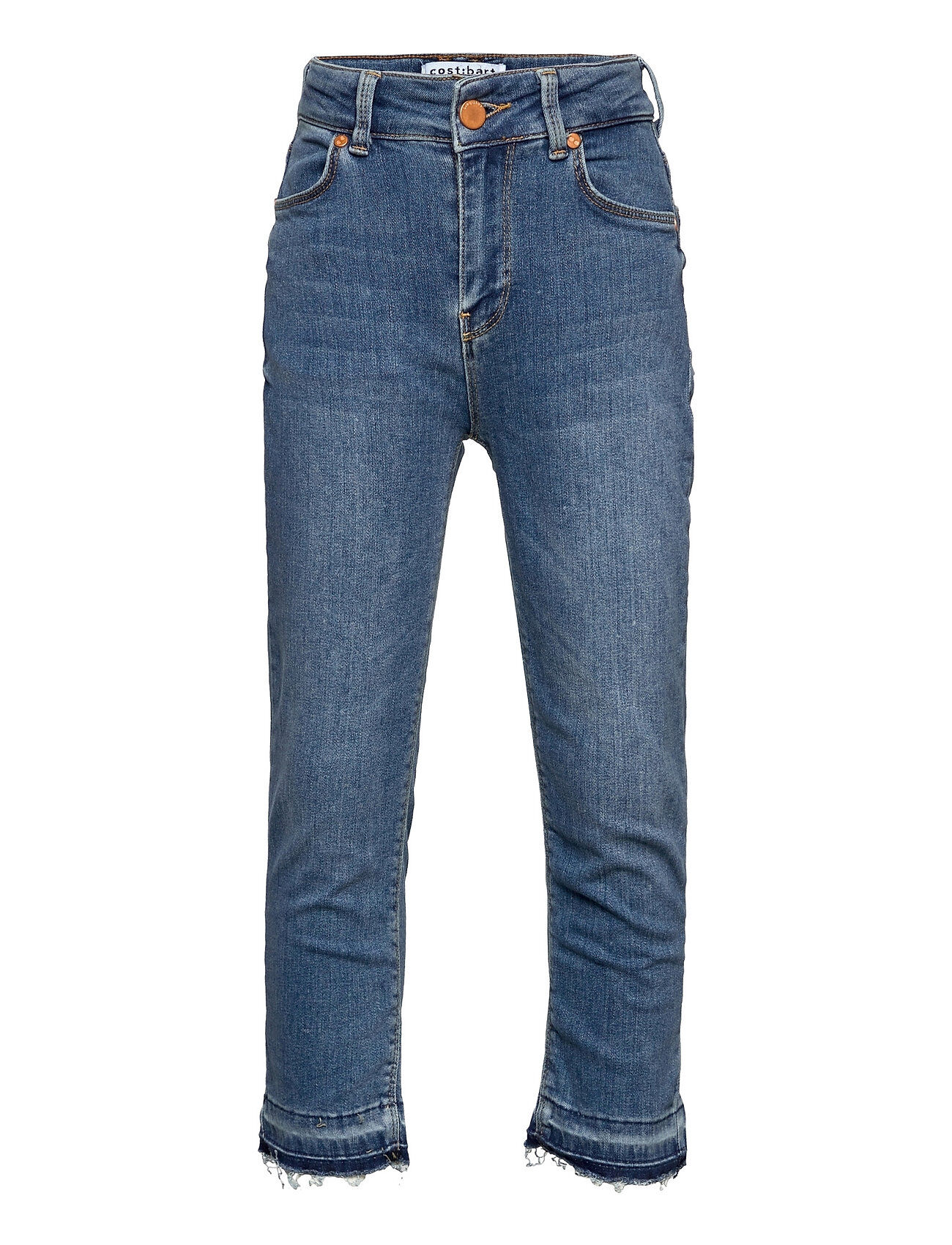 Costbart Cberna Mom Fit Jeans Jeans Straight Jeans Blå Costbart